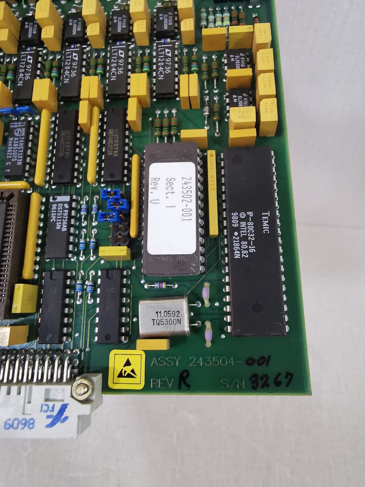 TERMA 243504 Rev R / 243504-001 REV R / 243505-001-A TERMA ASSY 243504 Rev R / 243504-001 REV R / 243505-001-A PCB Board 4