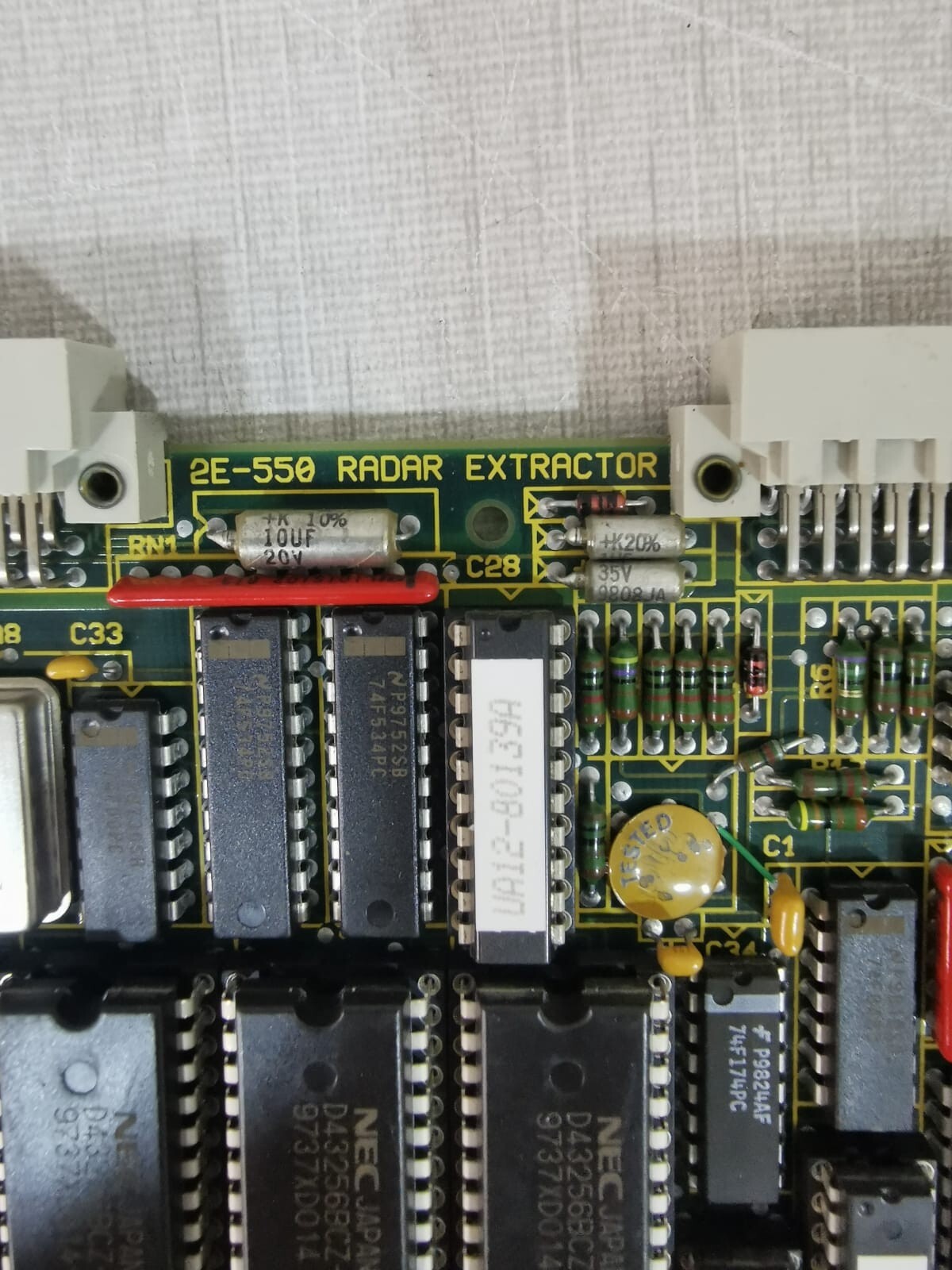 NorControl Surveillance Radar Extractor 2E-550 NorControl Surveillance Radar Extractor 2E-550 PCB Card 4