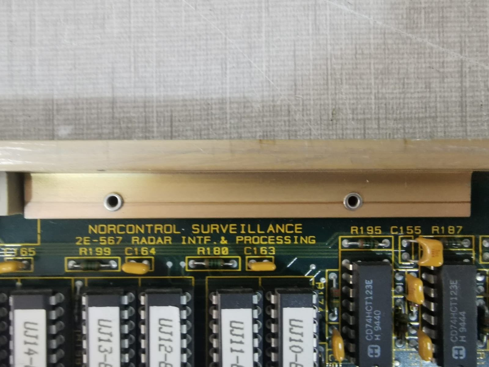 NorControl Surveillance 2E-567 Radar Interface & Processing NorControl Surveillance 2E-567 Radar Interface & Processing PCB Card 4
