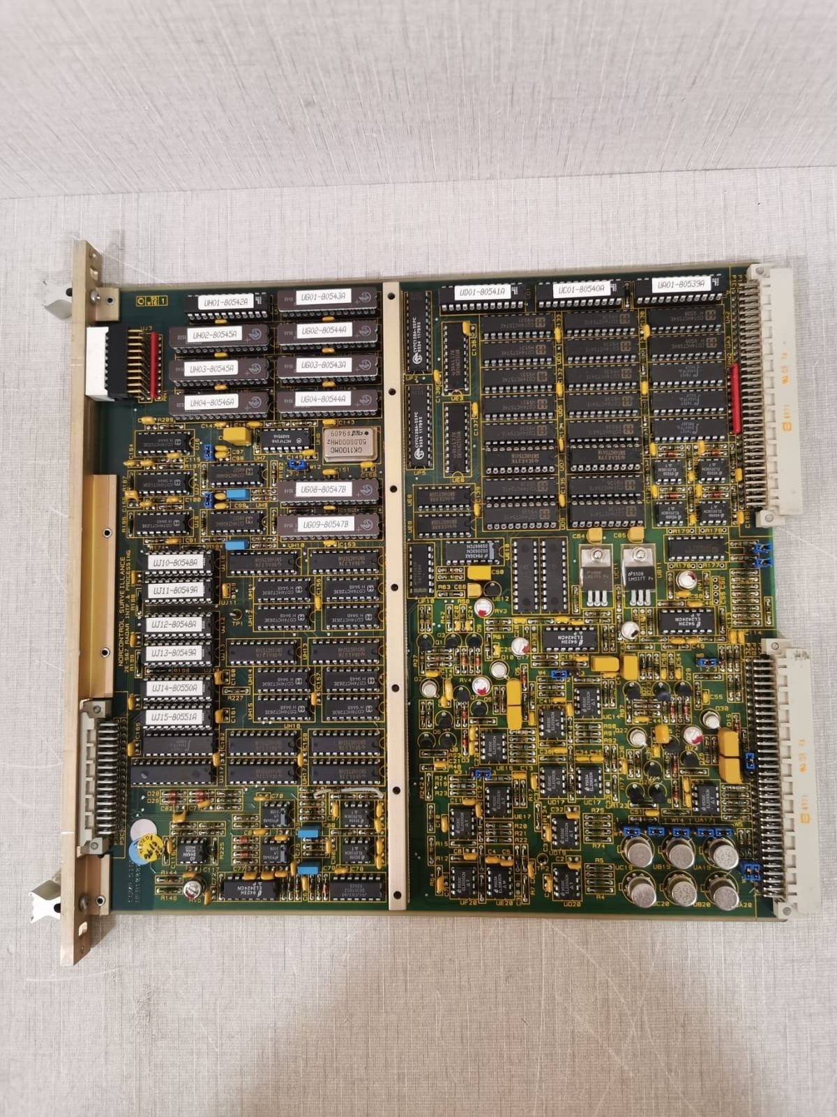 NorControl Surveillance 2E-567 Radar Interface & Processing PCB Card