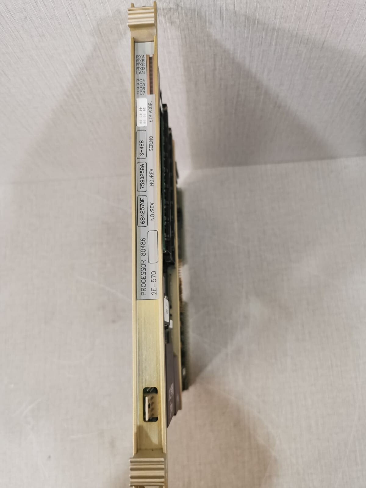 NorControl Systems 2E-570 Processor 80486 NorControl Systems 2E-570 Processor 80486 PCB Card 2