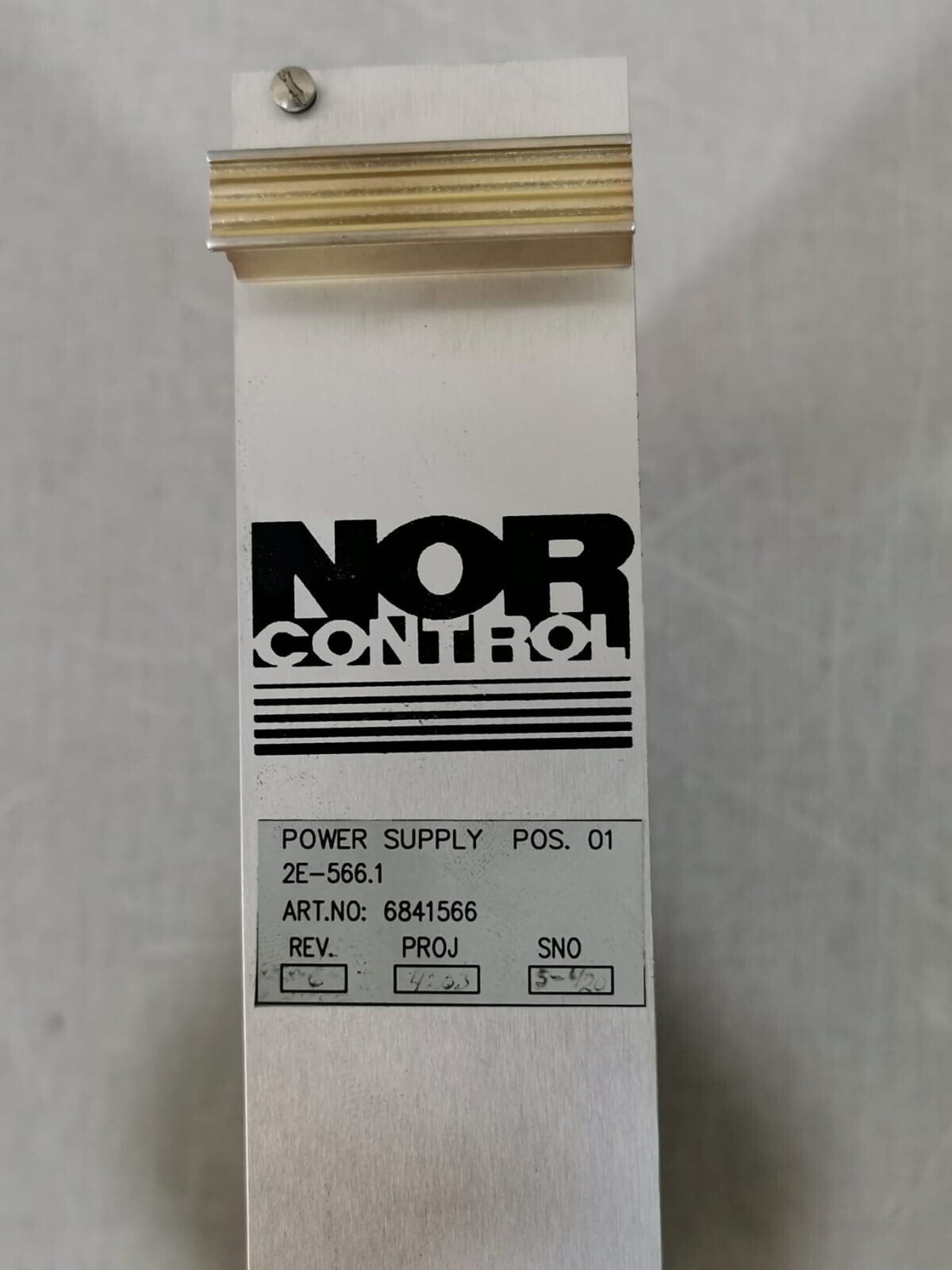 NorControl Surveillance 2E-566 NorControl Surveillance 2E-566 Power Supply / 2E-566.1 PCB Card 3