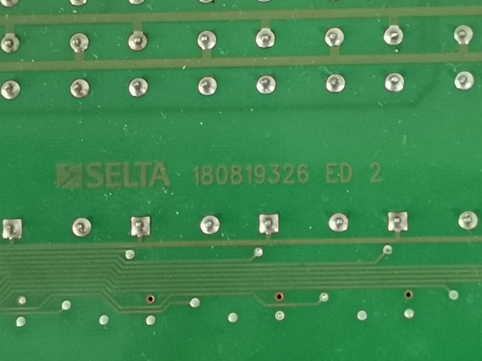 Selta 310072004-A0 SELTA 180819326 ED 2 P/N 310072004-A0#01 S/N 201001498054 Mother Board 4