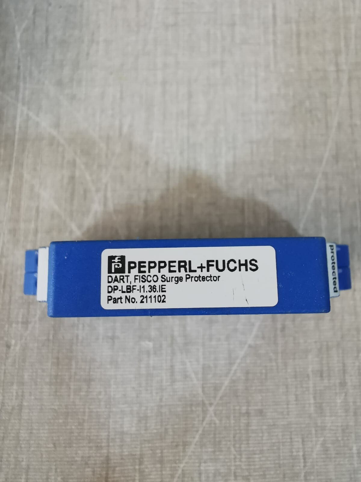 Pepperl+Fuchs DB-LBF-I1 PEPPERL+FUCHS DB-LBF-I1 P/n 211077 & DP-LBF-I1.36.IE Surge Protector 211102 2