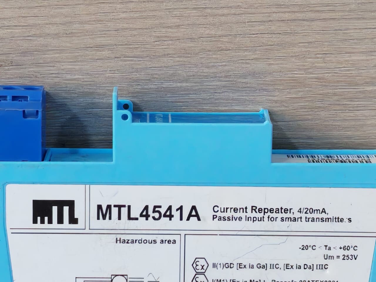 MTL MTL4541A MTL 4541A Current Repeater Passive Input for Smart Transmitters 2