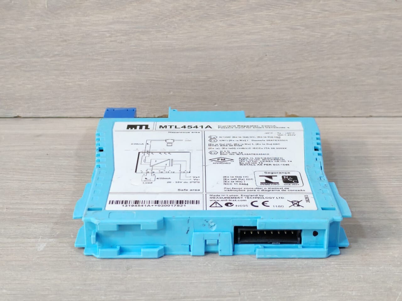 MTL MTL4541A MTL 4541A Current Repeater Passive Input for Smart Transmitters 5