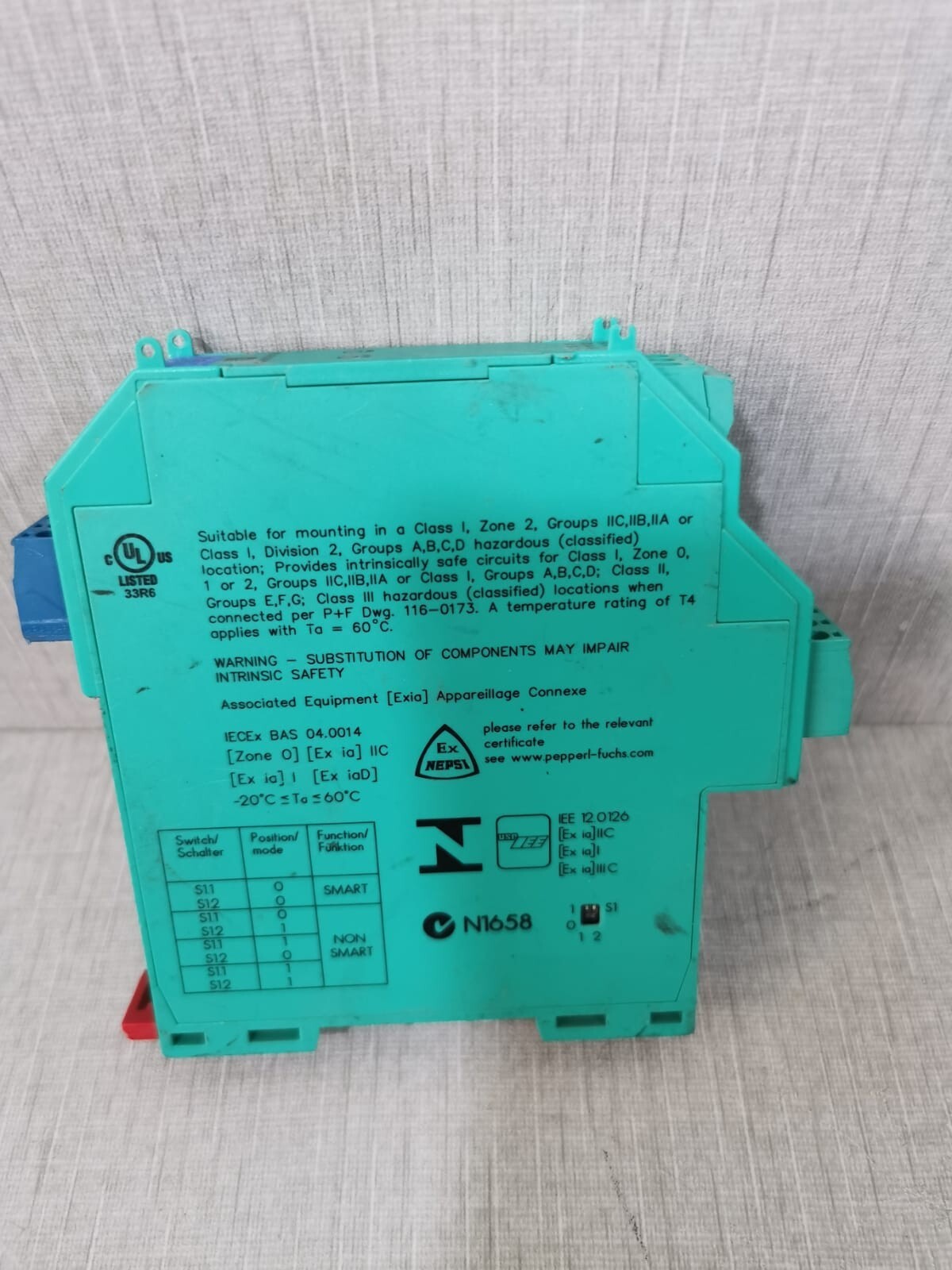 Pepperl+Fuchs KFD2-SCD2-EX1.LK PEPPERL+FUCHS K- System KFD2-SCD2-Ex1.LK / 123524 3