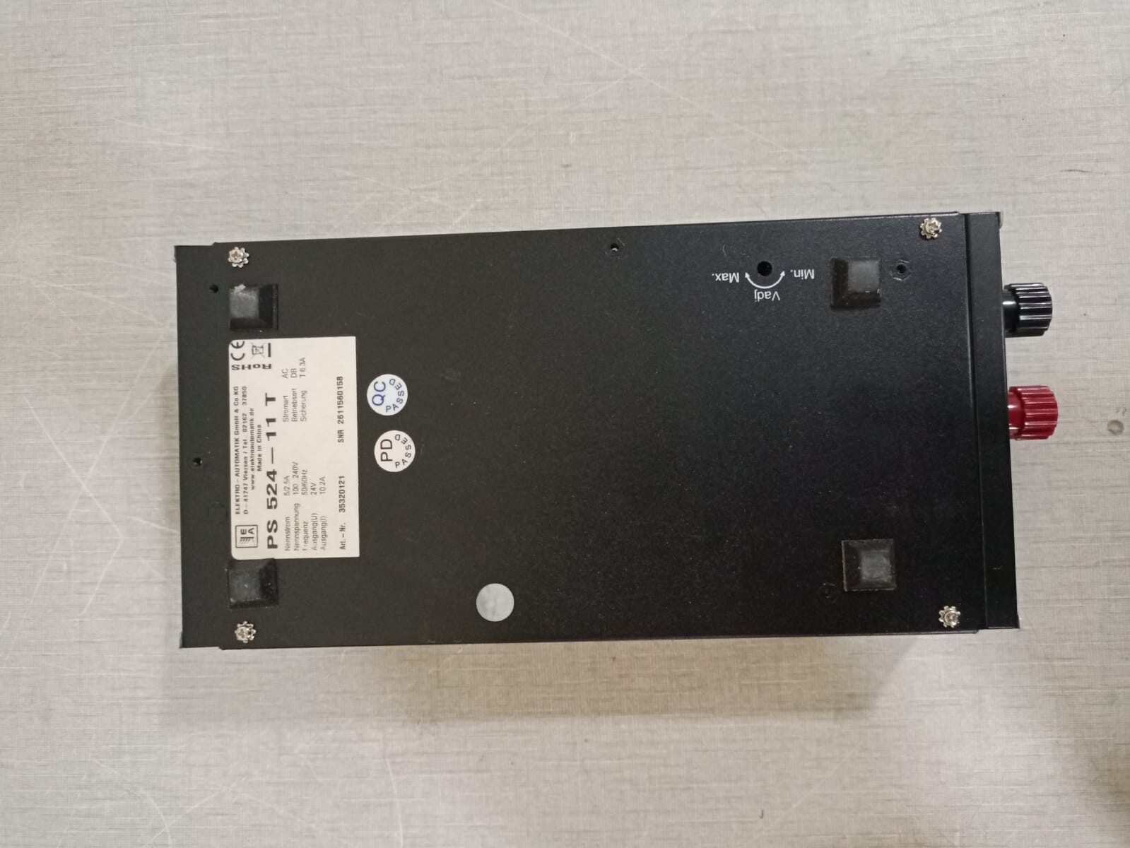524-11T Rugged Portable Display Computer WINDOWS 7 PRO OEM SOFTWARE / PS 524-11T 2
