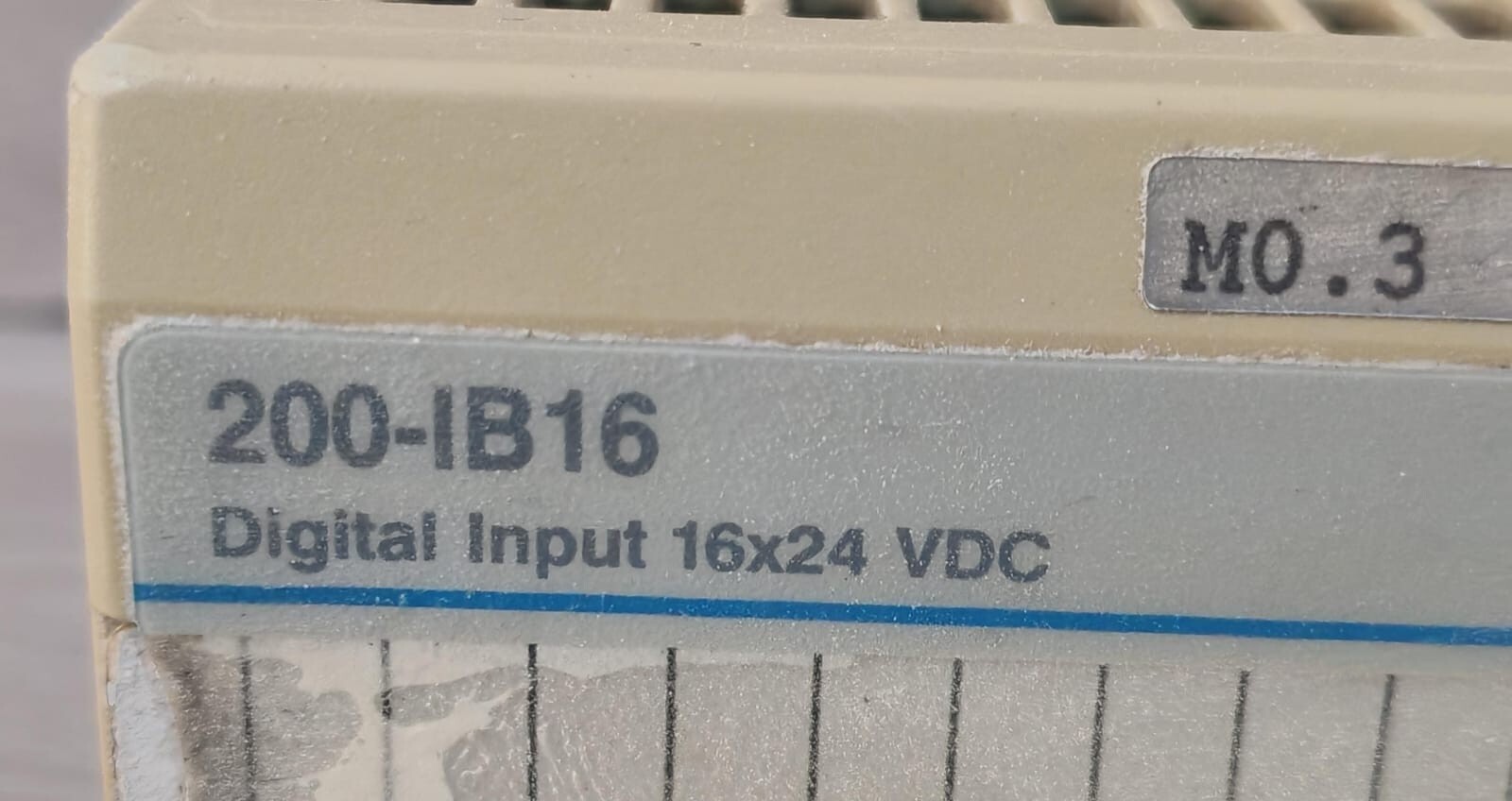 ALFA LAVAL AUTOMATION S200-IB16 ALFA LAVAL AUTOMATION S200-IB16 & S200-TB3 DIGITAL INPUT 16x24 VDC 4