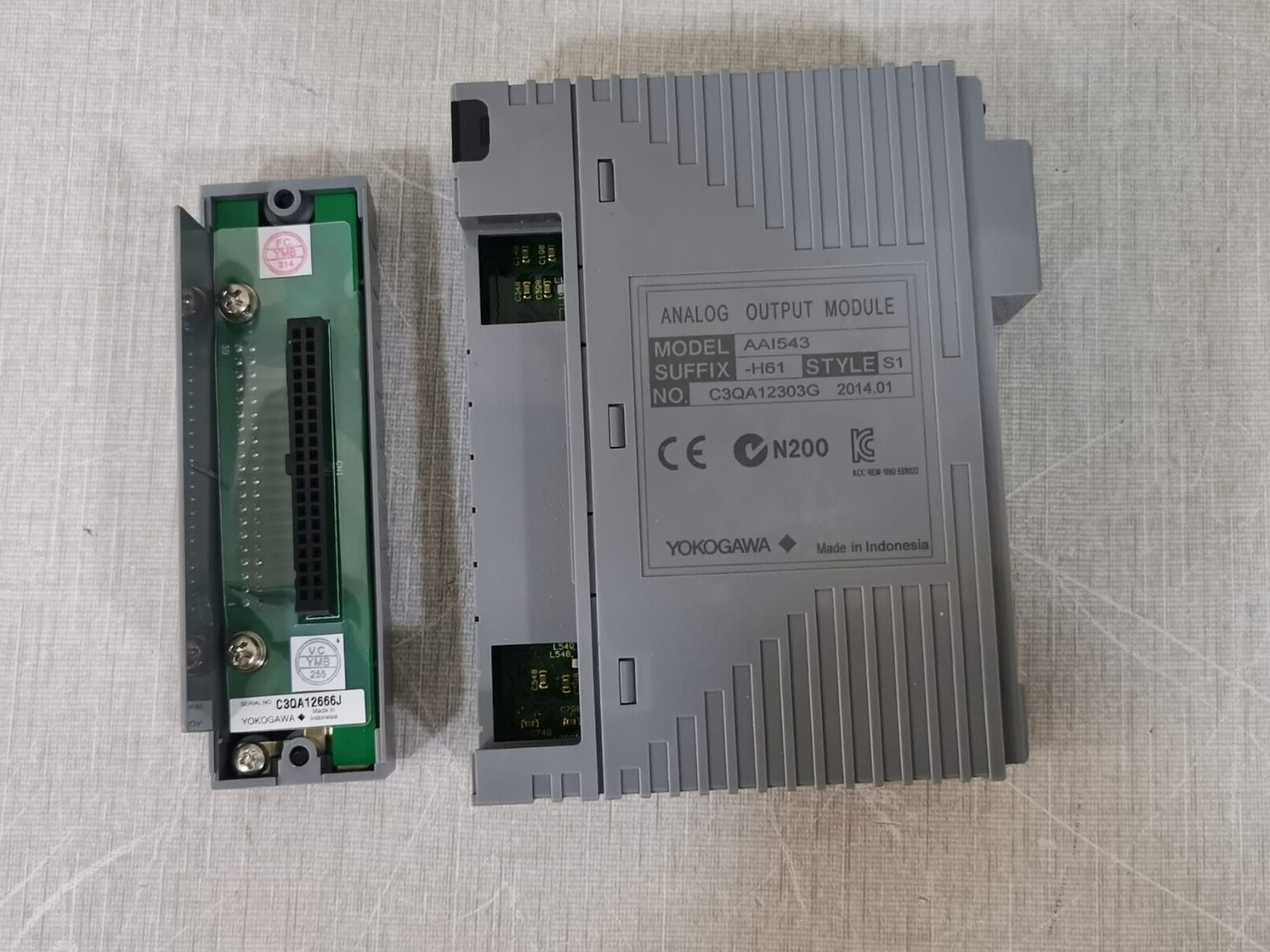 Yokogawa AA1543-H61 S1 Yokogawa AA1543-H61 S1 Analog Output Module 3