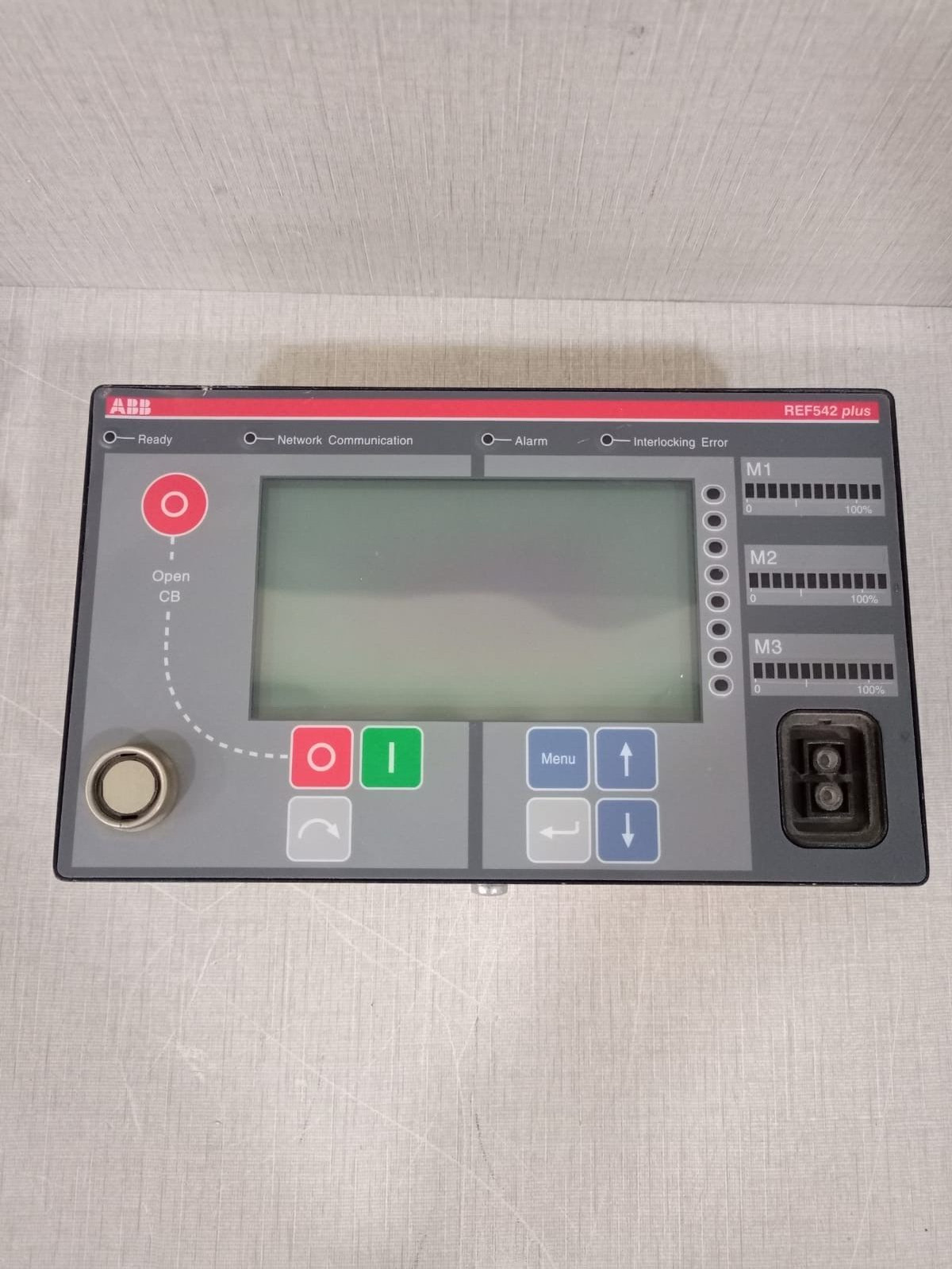 ABB REF542PLUS 1VCF750090802 REV A AUTOMATION MACHINE TERMINAL