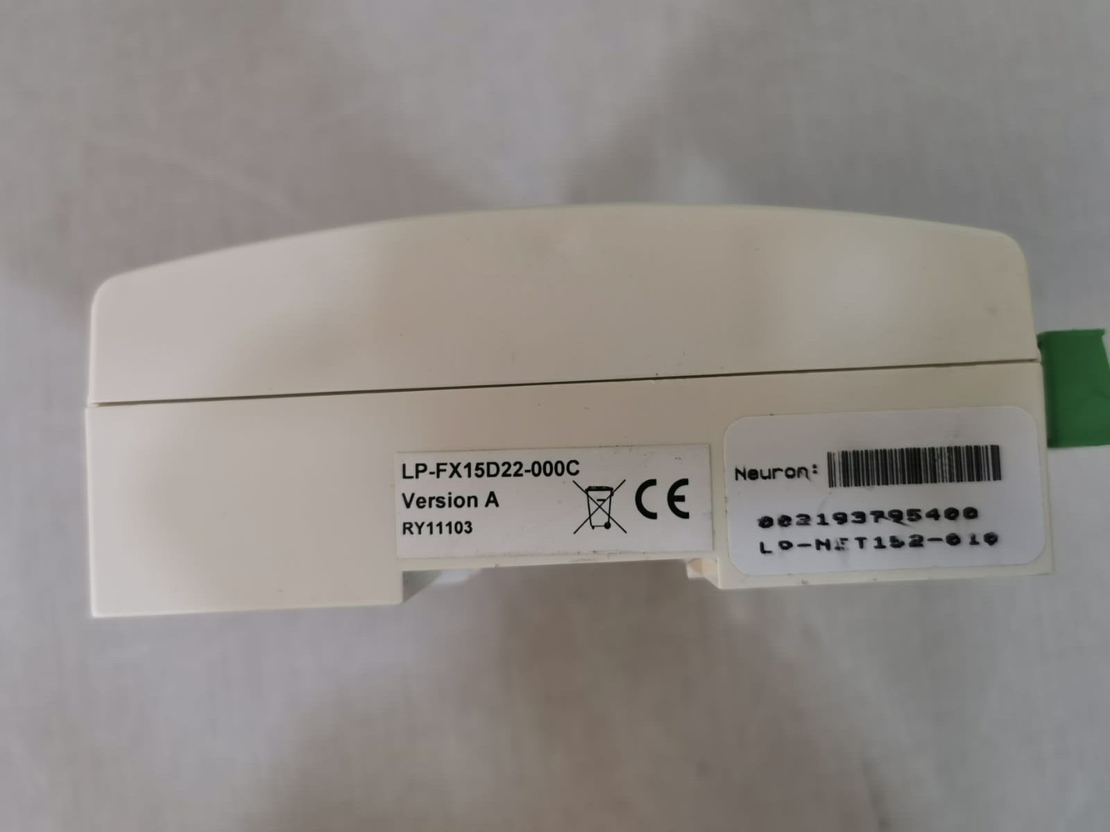 Johnson Controls FX15D22-000C Johnson Controls LP-FX15D22-000C Version A FX15 3