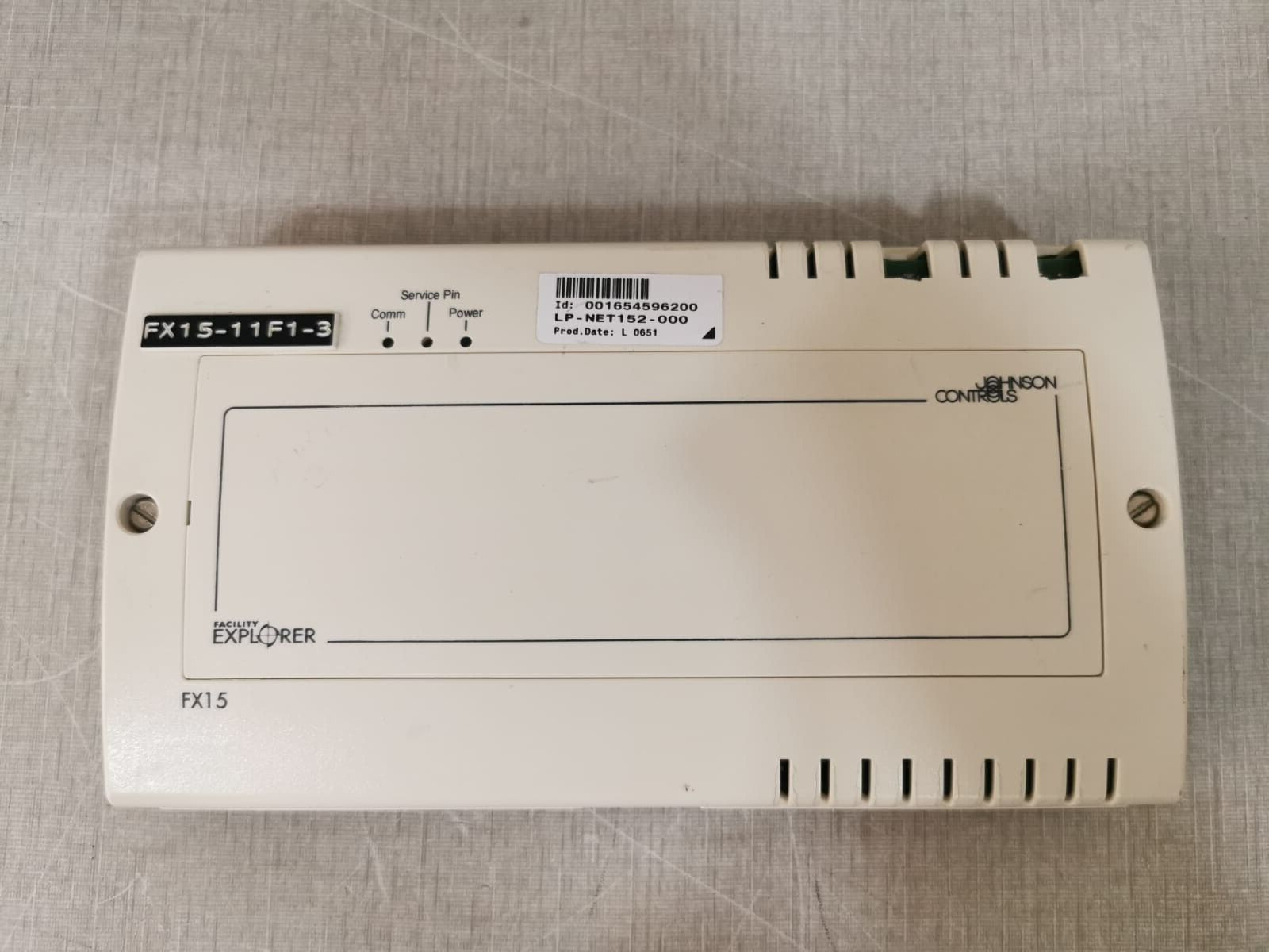 Johnson Controls LP-FX15D02-000C Controller FX15