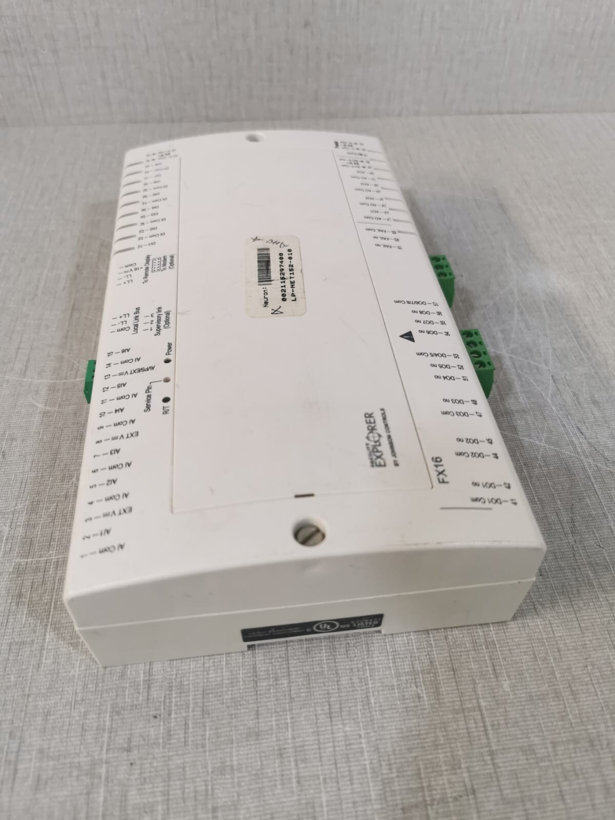 Johnson Controls LP-FX16X02-000C Johnson Controls LP-FX16X02-000C Controller FX16 6