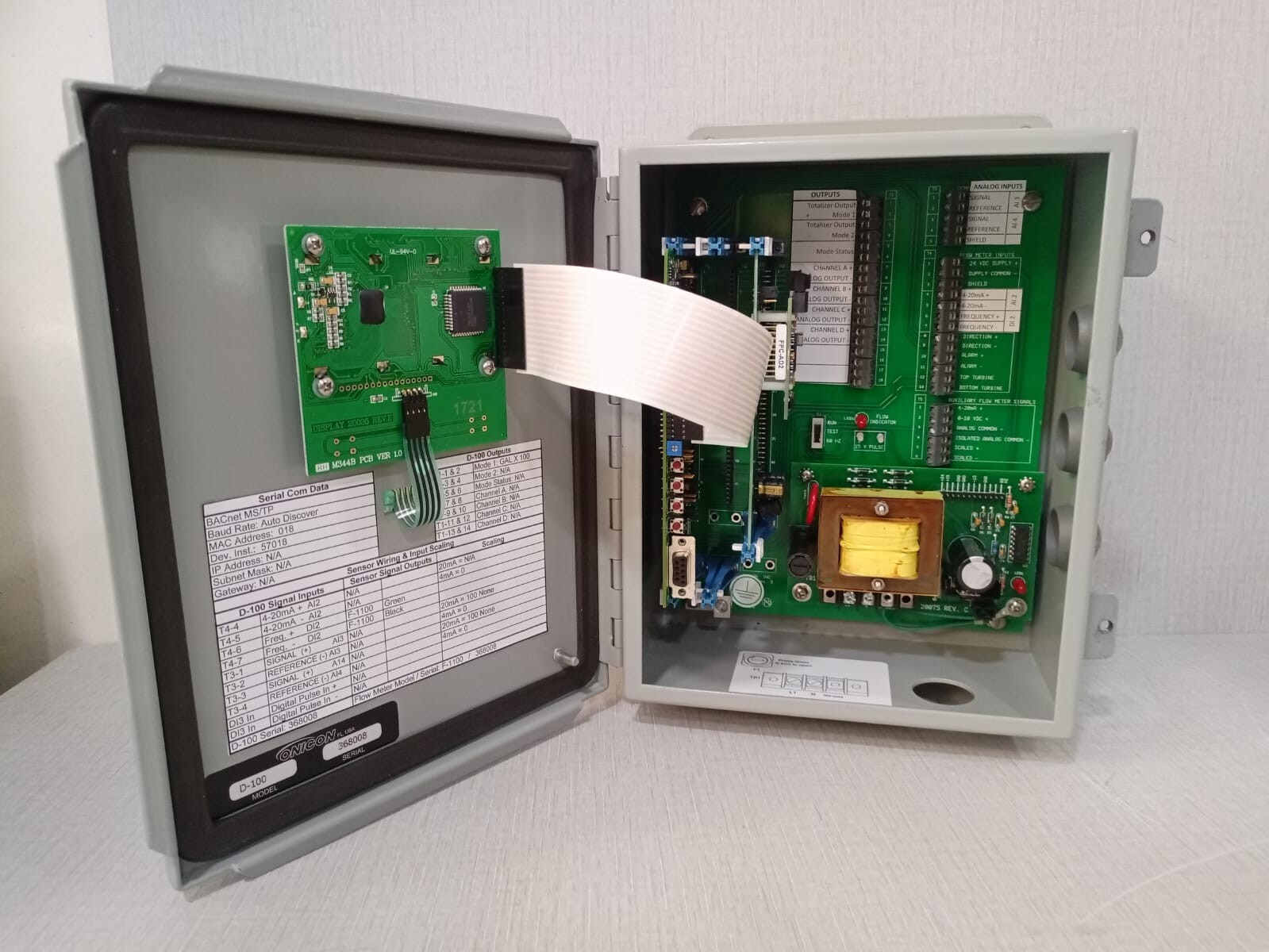 Onicon D-100 Onicon D-100 Flow and Energy Measurement 3