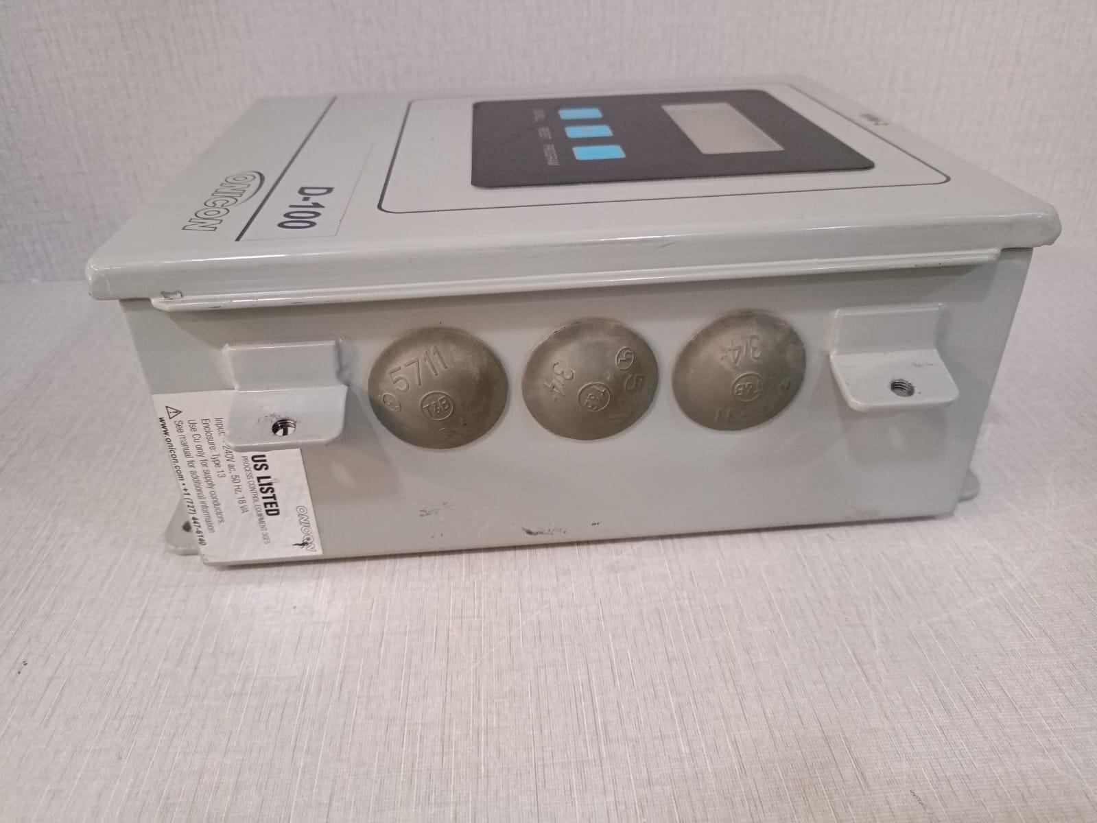 Onicon D-100 Onicon D-100 Flow and Energy Measurement 9
