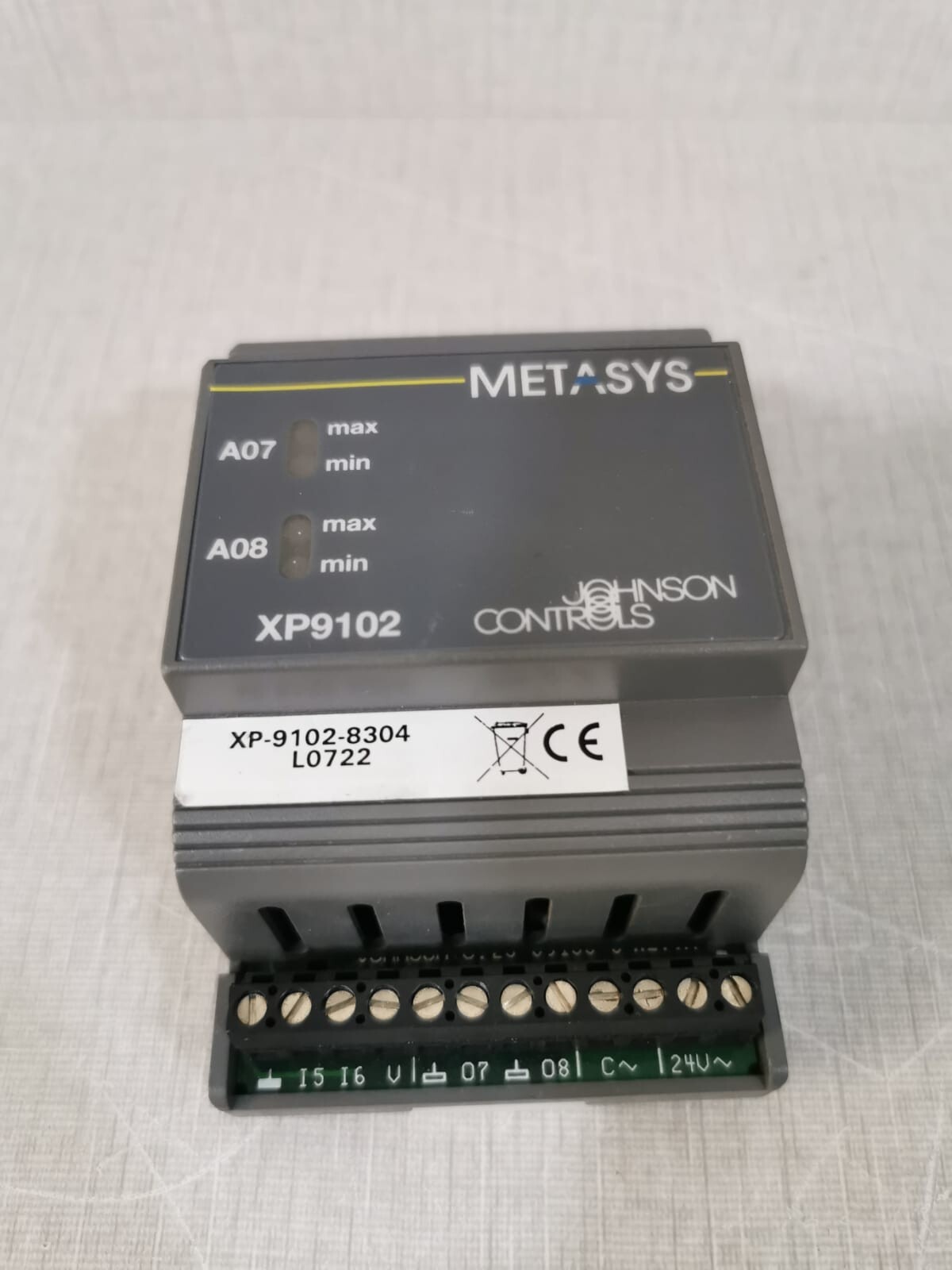 Johnson Controls XP-9102-8304 Johnson Controls Metasys XP-9102-8304 Extension Module XP9102 3