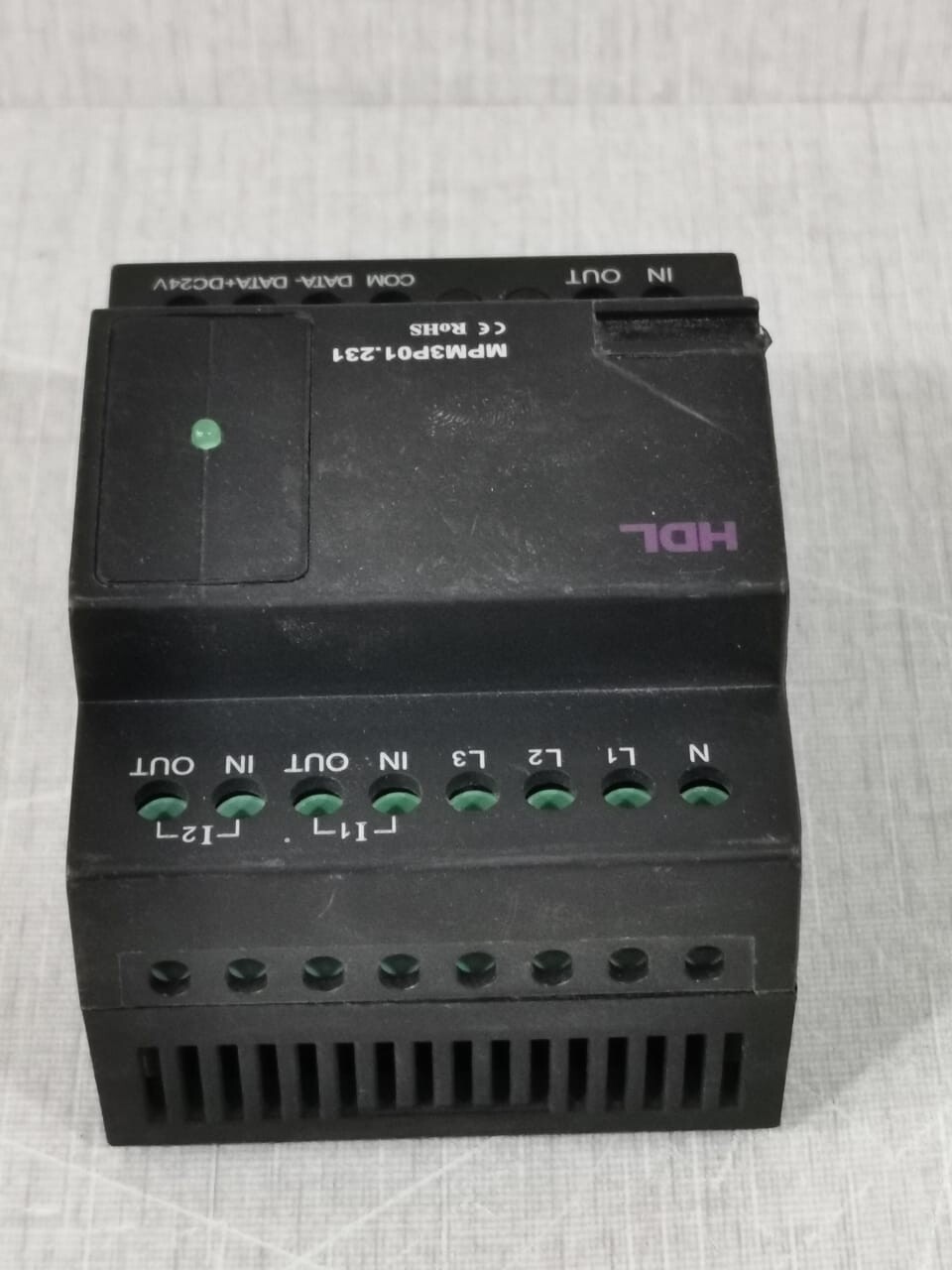HDL SB-DN-PM3P01 HDL MPM3P01.231 HDL SB-DN-PM3P01 F/W VER.2012.10.26 3 PHASE DIGITAL METER MODULE 4