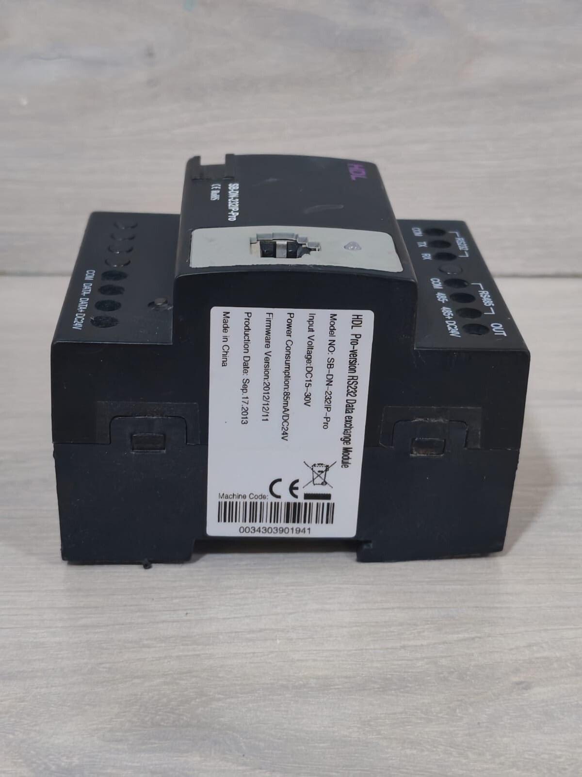 HDL SB-DN-232IP-Pro HDL SB-DN-232IP-PRO HDL PRO-VER. RS232 DATA EXCHANGE MODULE F/W VER.2012/12/11 10