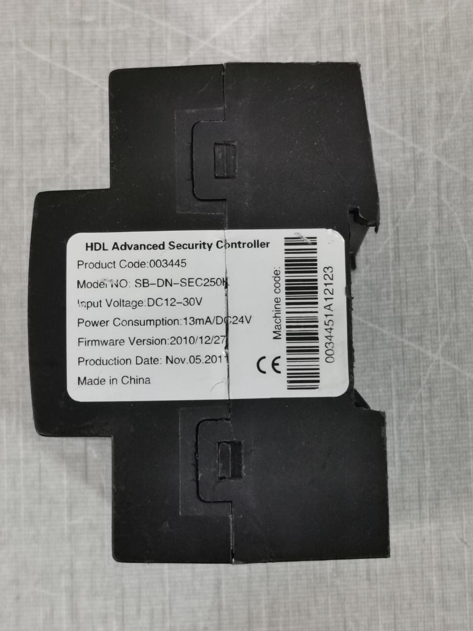 HDL SB-DN-SEC250K HDL SB-DN-SEC250K F/W VER.2010/12/27 HDL ADVANCED SECURITY CONTROLLER 2