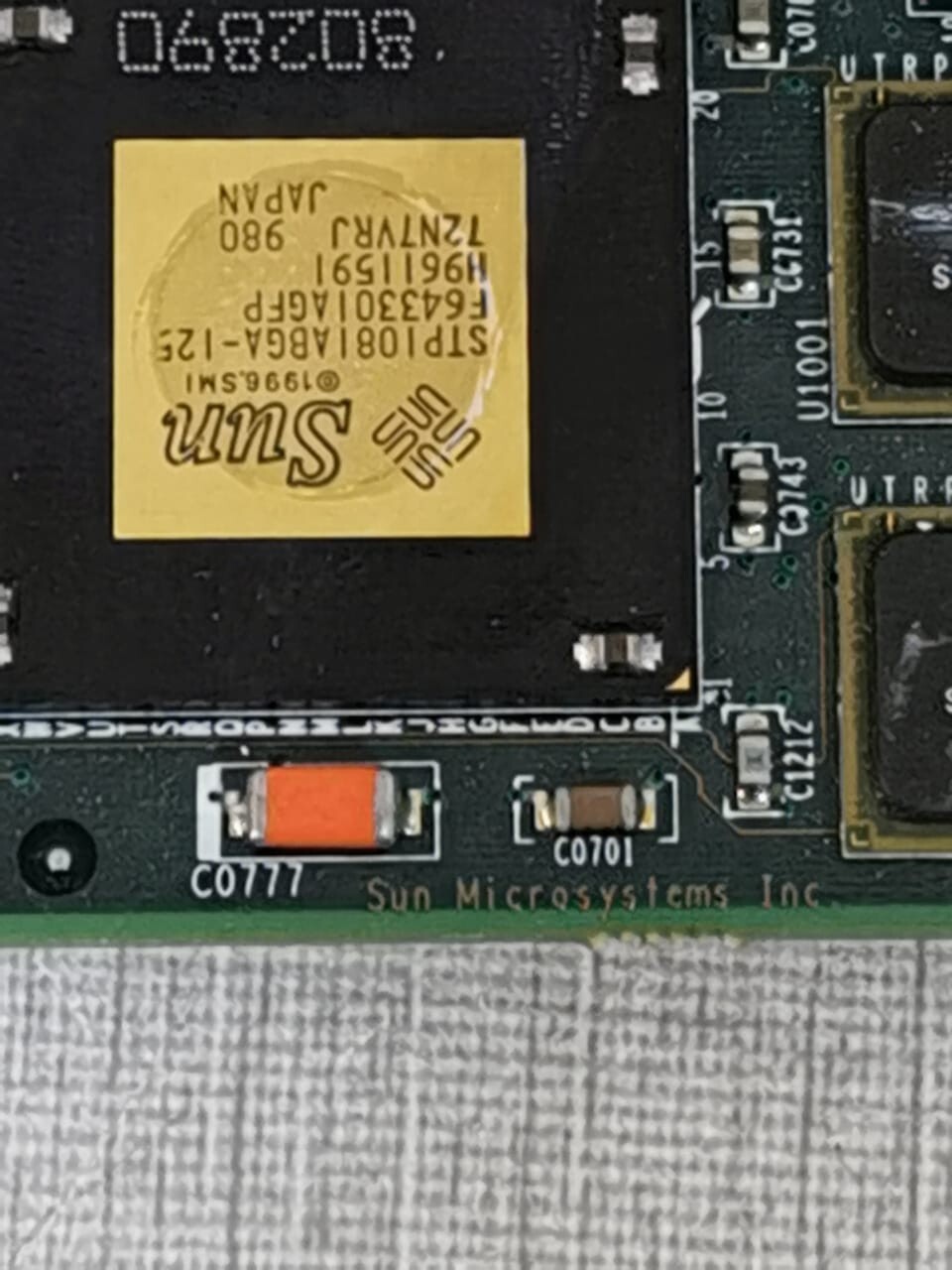 Suns Microsystem Inc. STPI08IABGA-125 with WIPRO 4178.04 Suns Microsystem Inc. STPI08IABGA-125 with WIPRO 4178.04 Processor Board 2