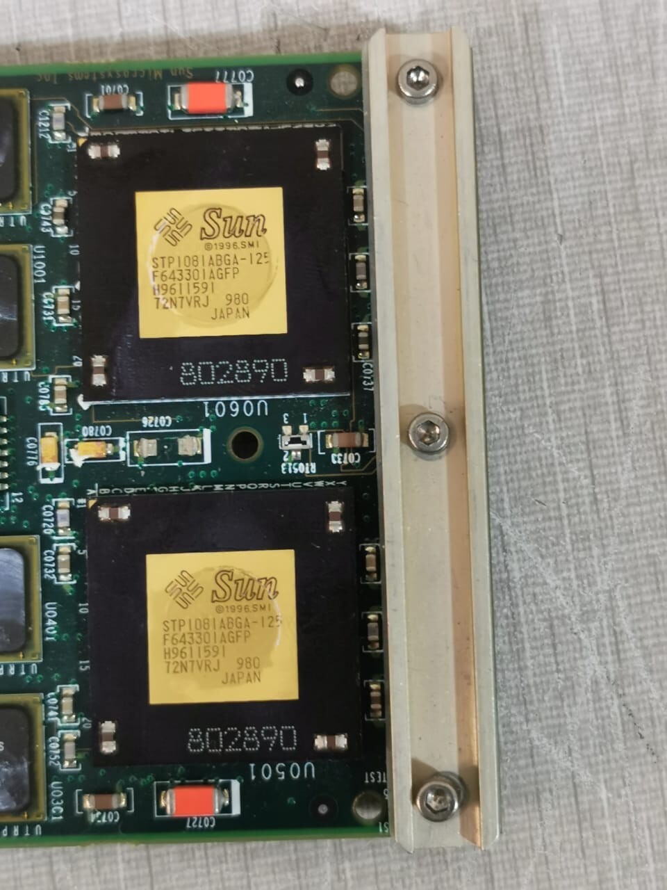 Suns Microsystem Inc. STPI08IABGA-125 with WIPRO 4178.04 Suns Microsystem Inc. STPI08IABGA-125 with WIPRO 4178.04 Processor Board 3