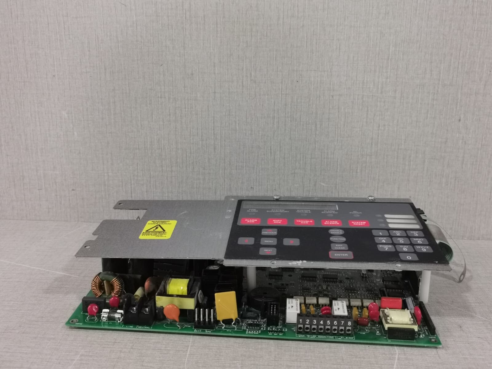 VIGILANT 0566565 F Vigilant Main System Board Addressable 0566565 F for Fire Control Unit 6