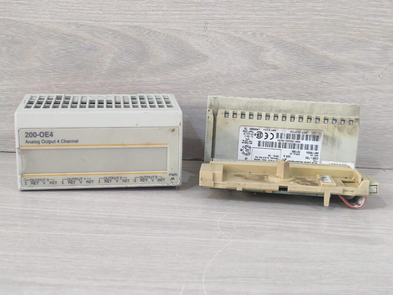 ABB S200-OE4 & S200-TB3 ABB S200-OE4 VER B & ALFA LAVAL S200-TB3 VER A ANALOG OUTPUT 4 CHANNEL 2