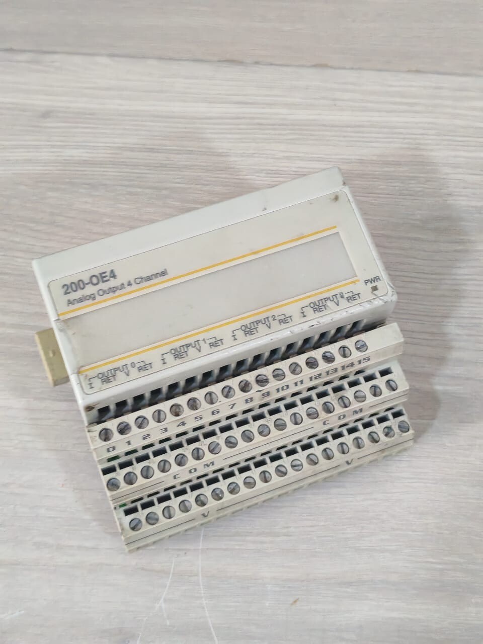 ABB S200-OE4 & S200-TB3 ABB S200-OE4 VER B & ALFA LAVAL S200-TB3 VER A ANALOG OUTPUT 4 CHANNEL 3