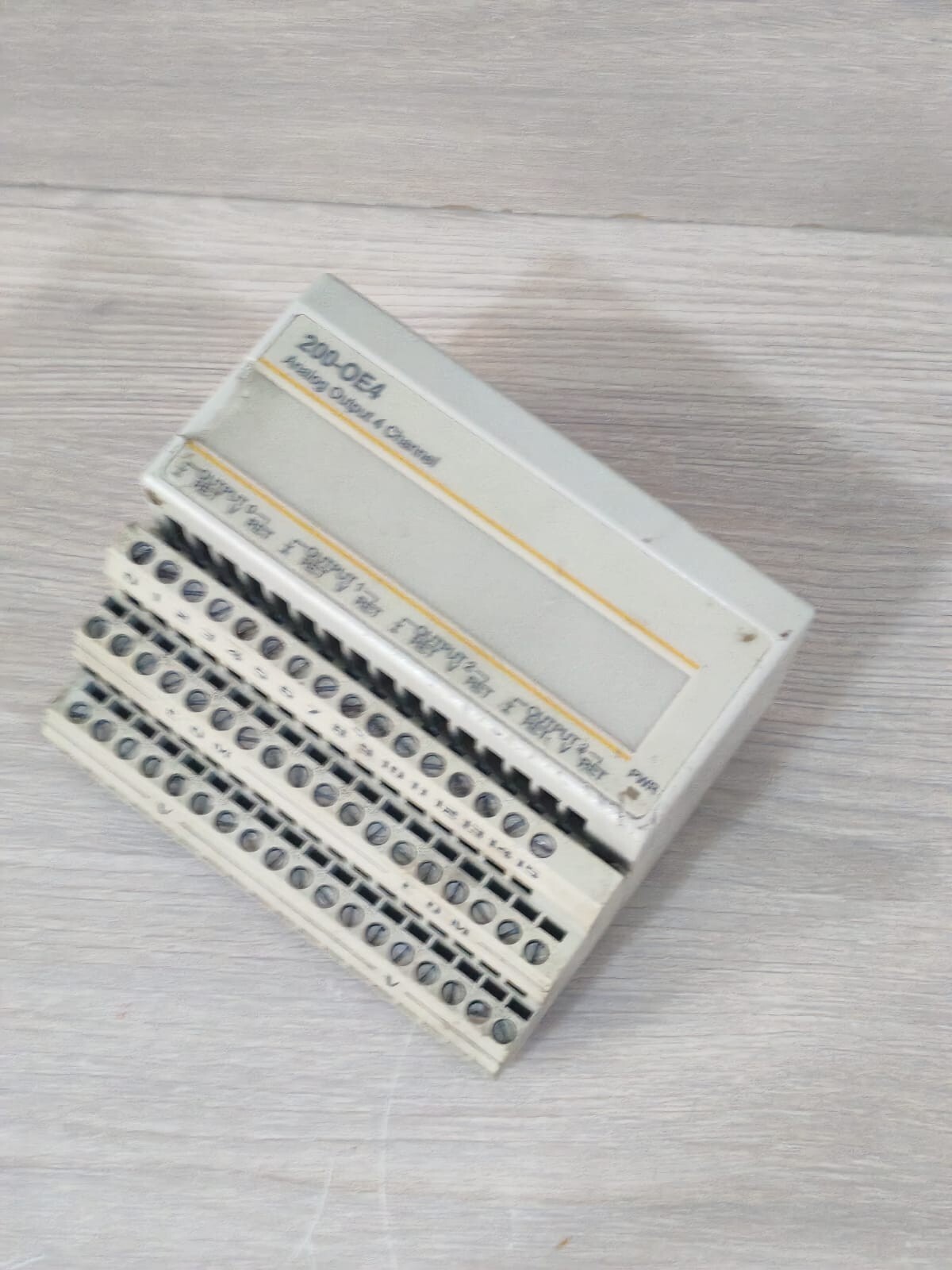 ABB S200-OE4 & S200-TB3 ABB S200-OE4 VER B & ALFA LAVAL S200-TB3 VER A ANALOG OUTPUT 4 CHANNEL 4