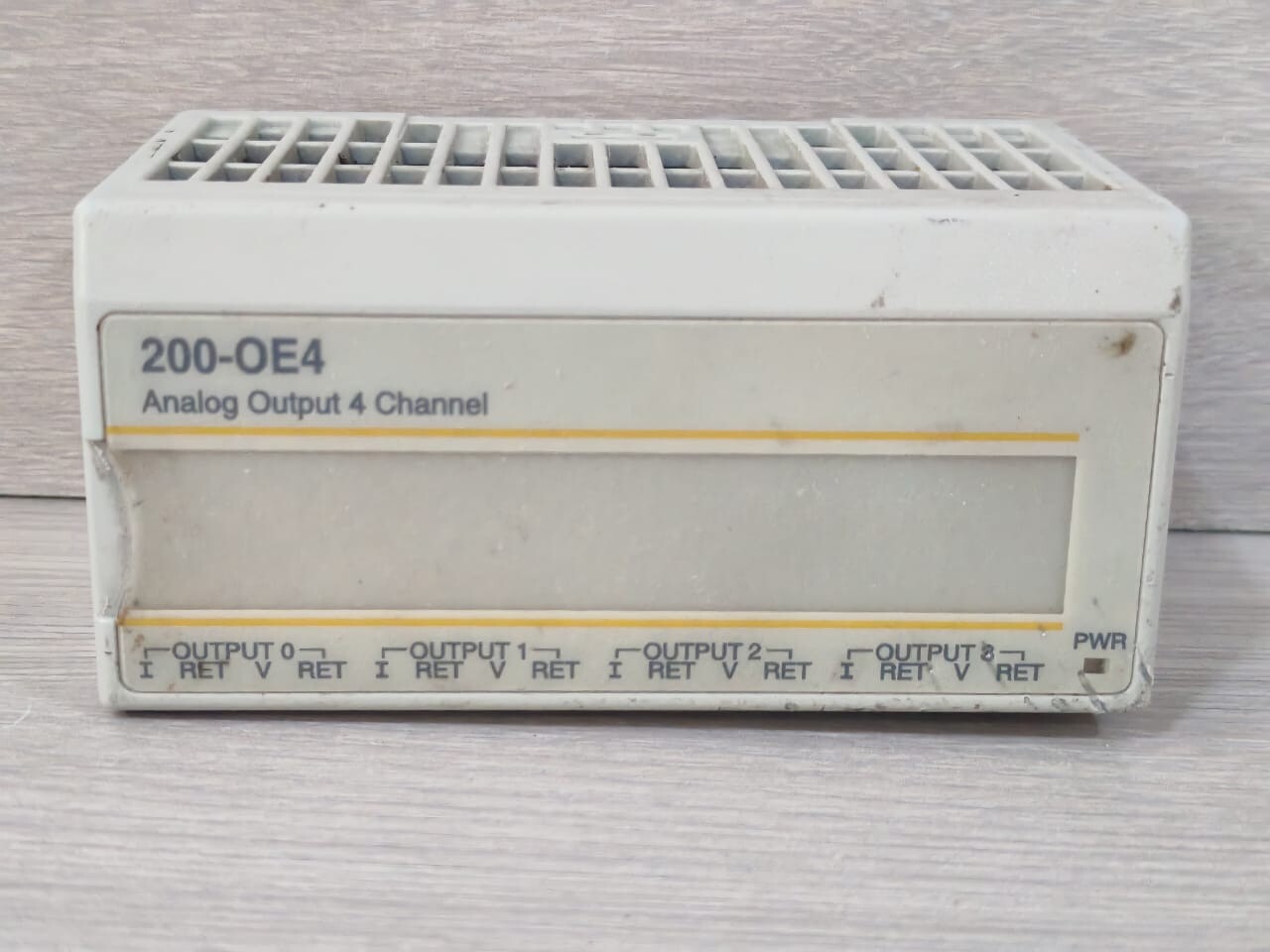 ABB S200-OE4 & S200-TB3 ABB S200-OE4 VER B & ALFA LAVAL S200-TB3 VER A ANALOG OUTPUT 4 CHANNEL 5