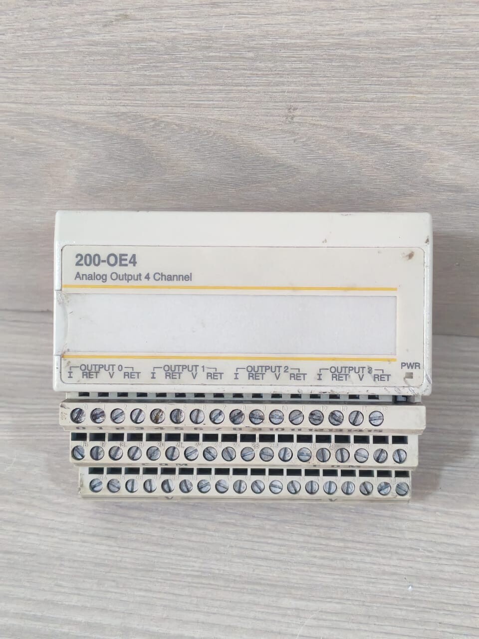 ABB S200-OE4 VER B & ALFA LAVAL S200-TB3 VER A ANALOG OUTPUT 4 CHANNEL