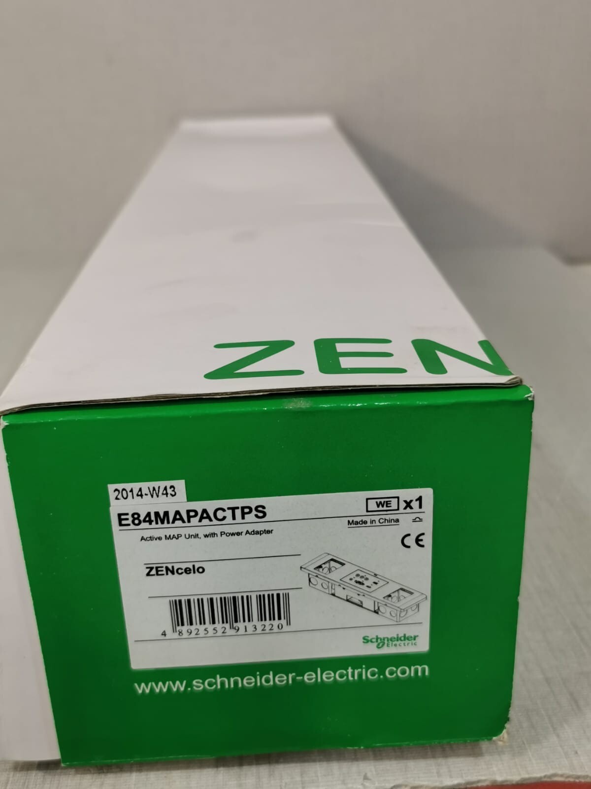 Schneider Electric E84MAPACT Schneider Electric ZENcelo E84MAPACT Active MAP Unit with Power Adapter 9