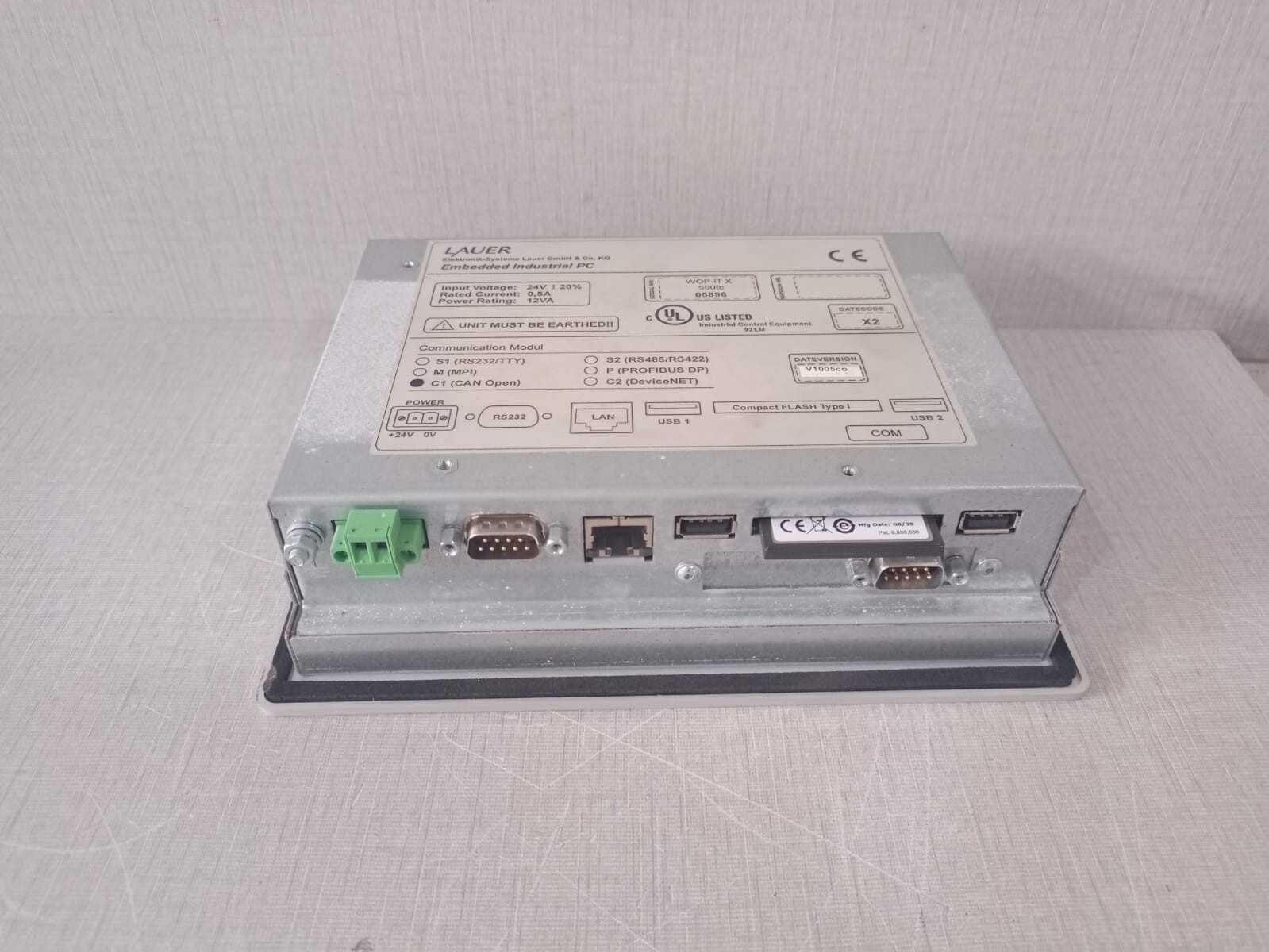 LAUER WOP-IT LAUER Embedded Industrial PC Equipment WOP-IT X 550TC Touch Panel 6