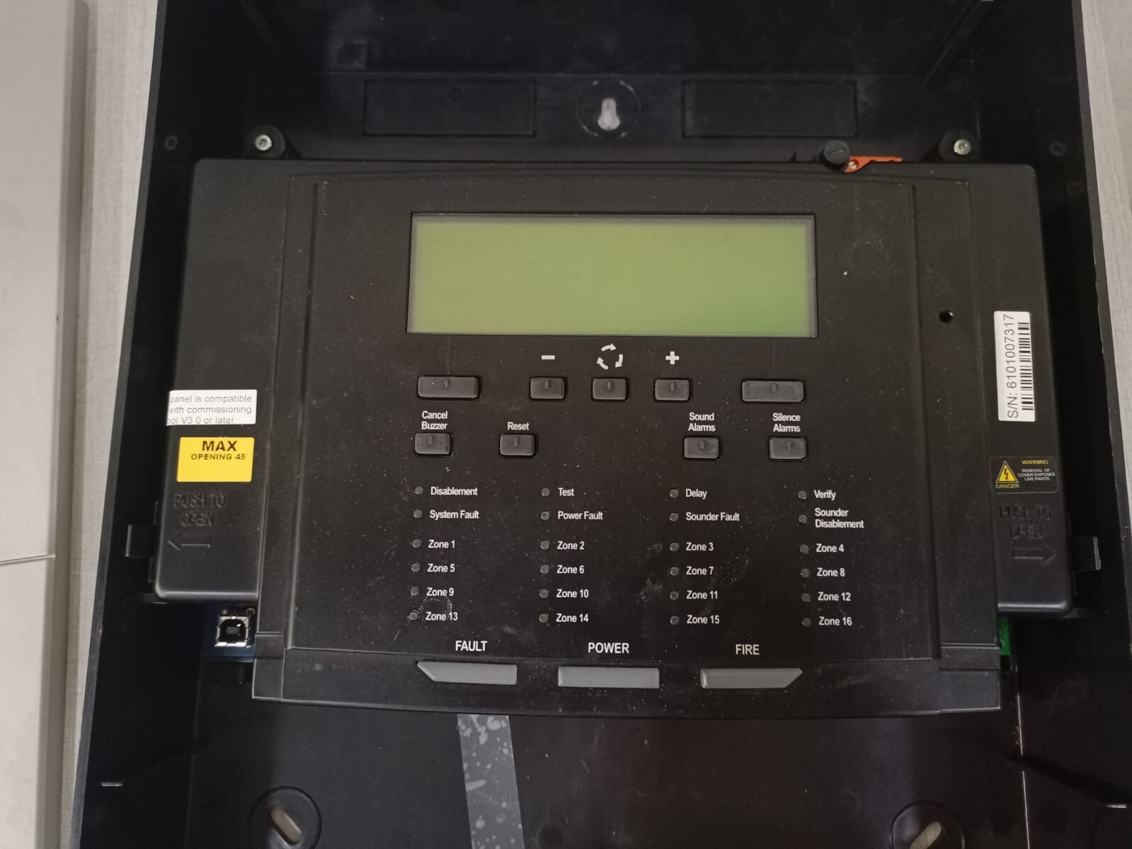 Honeywell 4269-610 REV.G Honeywell Gent Nano-24 4269-610 REV.G Single Loop Control Panel 9