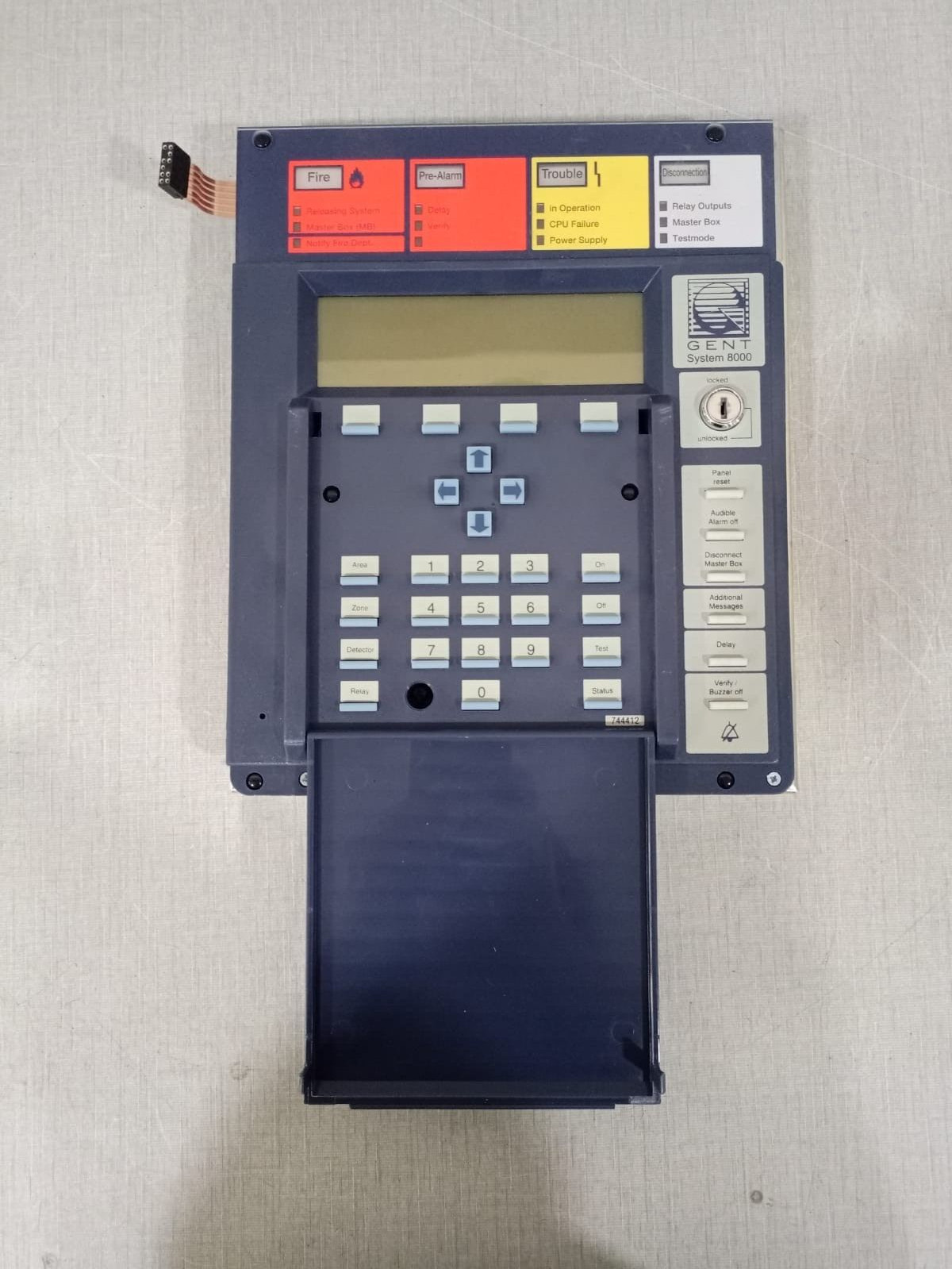 GENT SYSTEM 8000 FIRE ALARM CONTROL