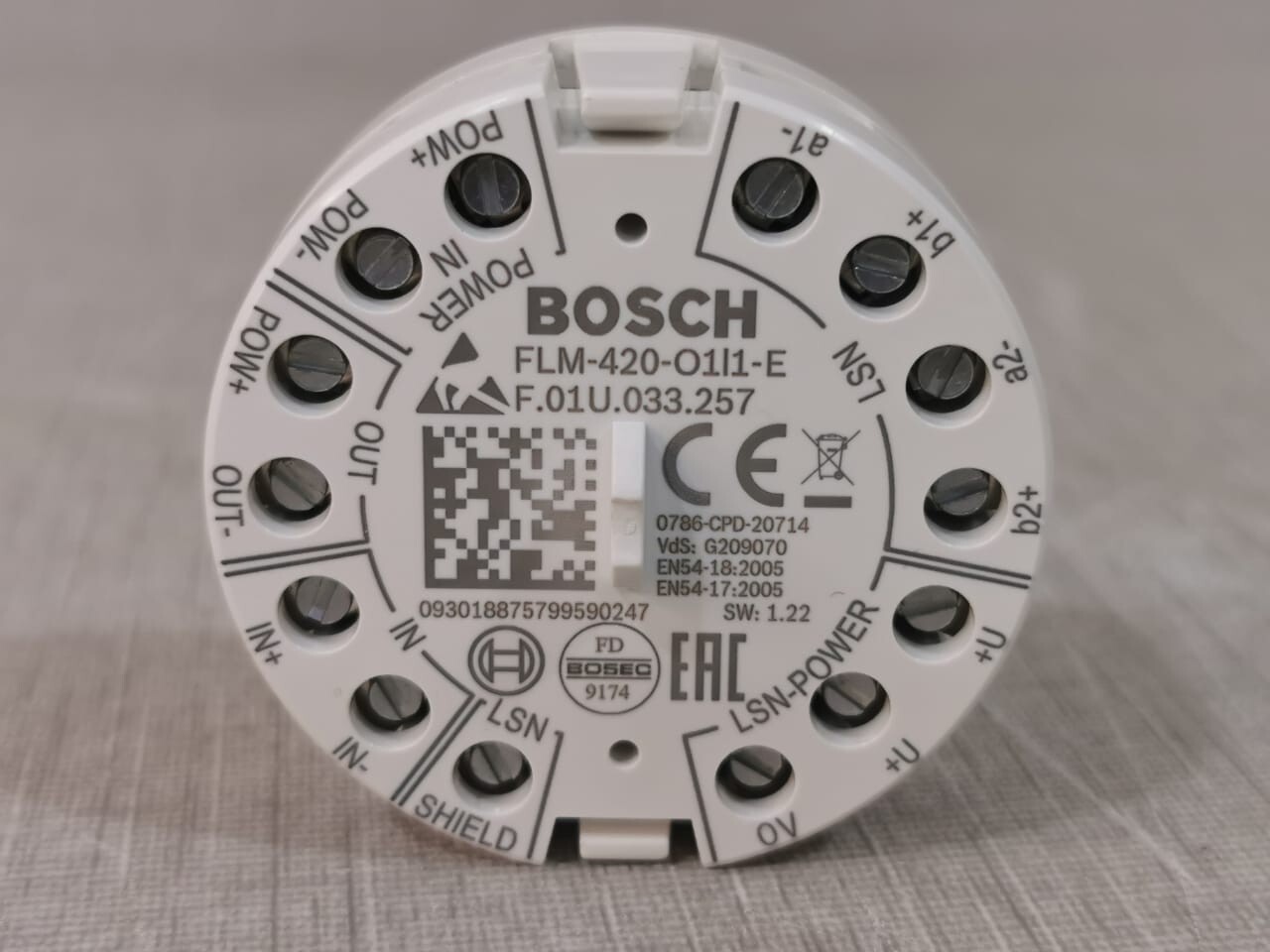 Bosch FLM-420-01I1E BOSCH FLM-420-01I1E MAT/N; F01U033527 Output-input Interface Module 2