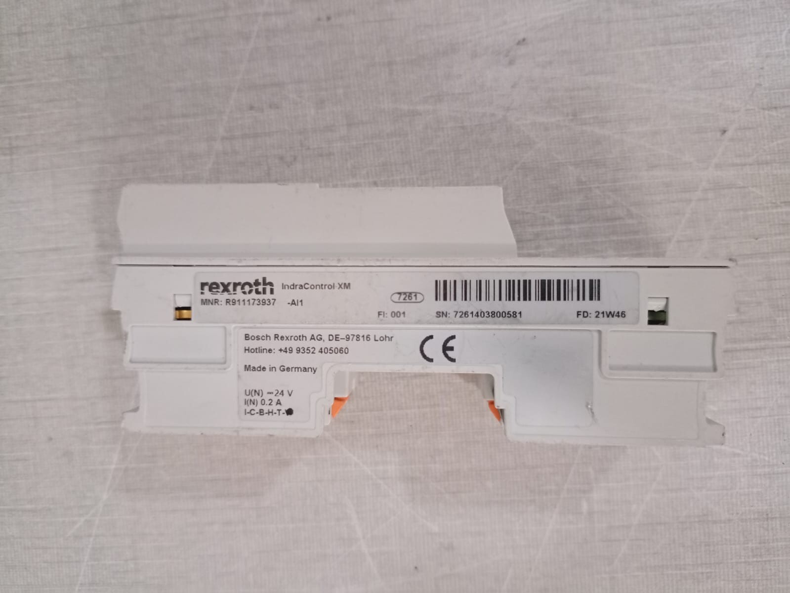 Rexroth R911173937 REXROTH R911173937 -AI1 INDRACONTROL XM 4