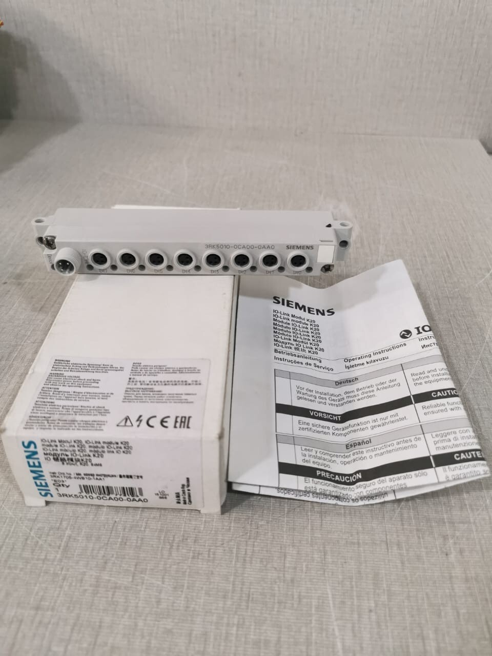Siemens 3RK5010-0CA00-0AA0 Siemens IO-Link Module K20 3RK5010-0CA00-0AA0 Module 4
