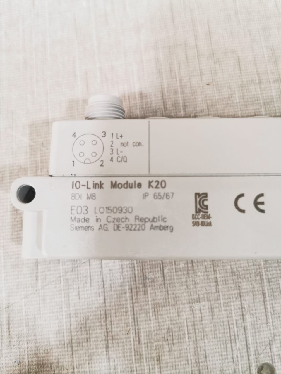 Siemens 3RK5010-0CA00-0AA0 Siemens IO-Link Module K20 3RK5010-0CA00-0AA0 Module 7