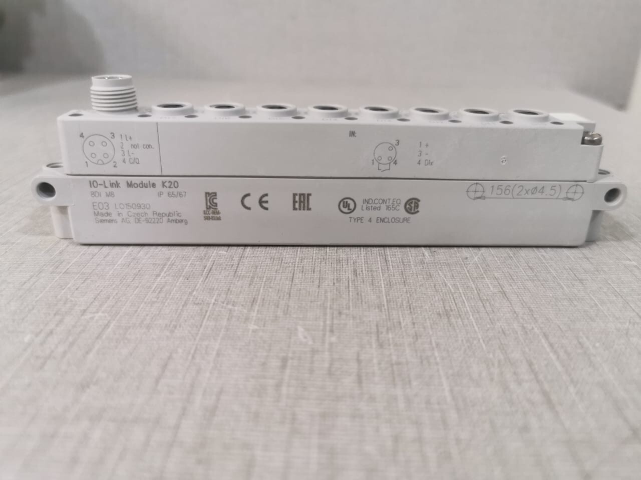 Siemens 3RK5010-0CA00-0AA0 Siemens IO-Link Module K20 3RK5010-0CA00-0AA0 Module 8