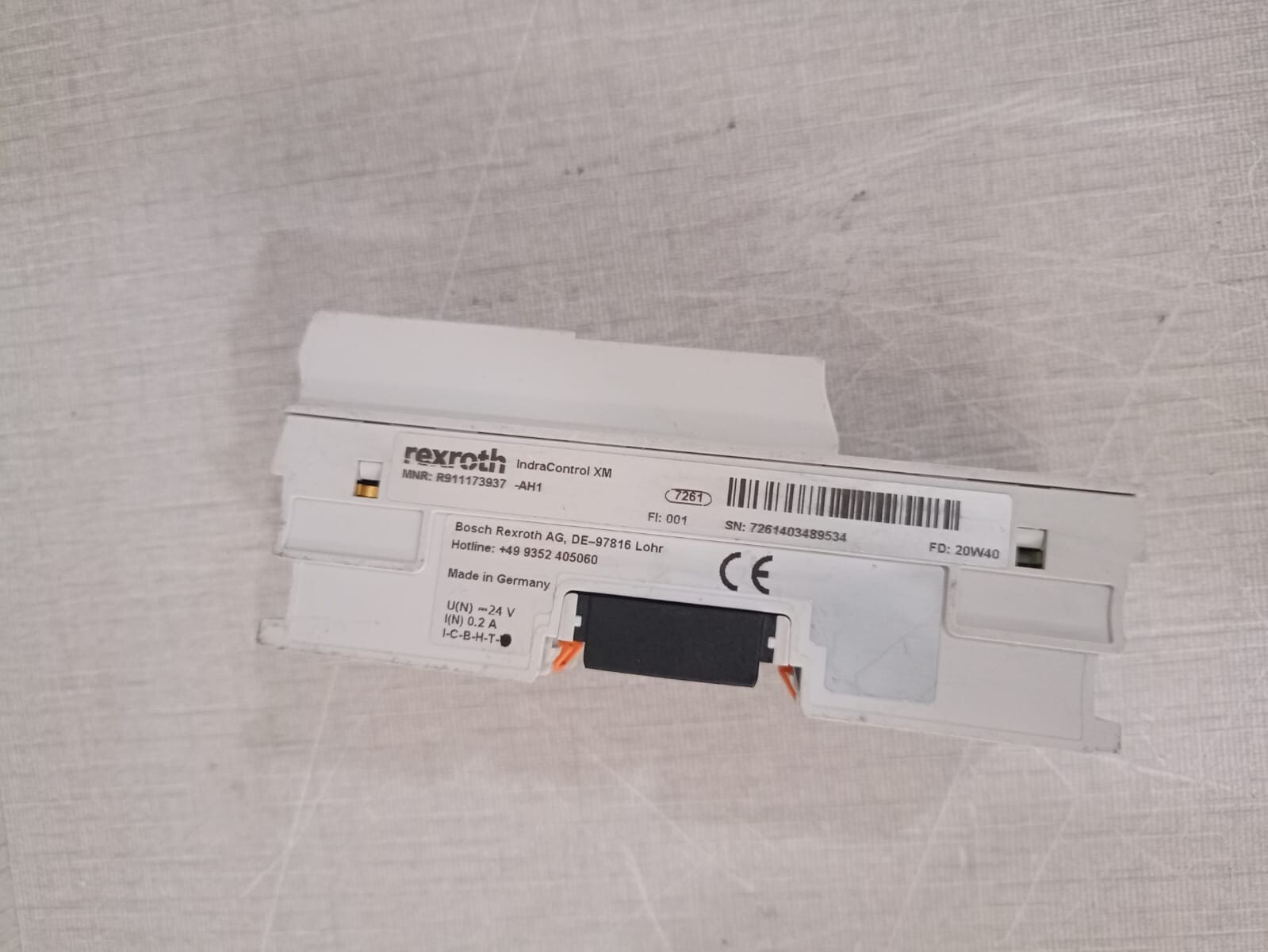 Rexroth R911173937 REXROTH R911173937 -AH1 INDRACONTROL XM 24V 4