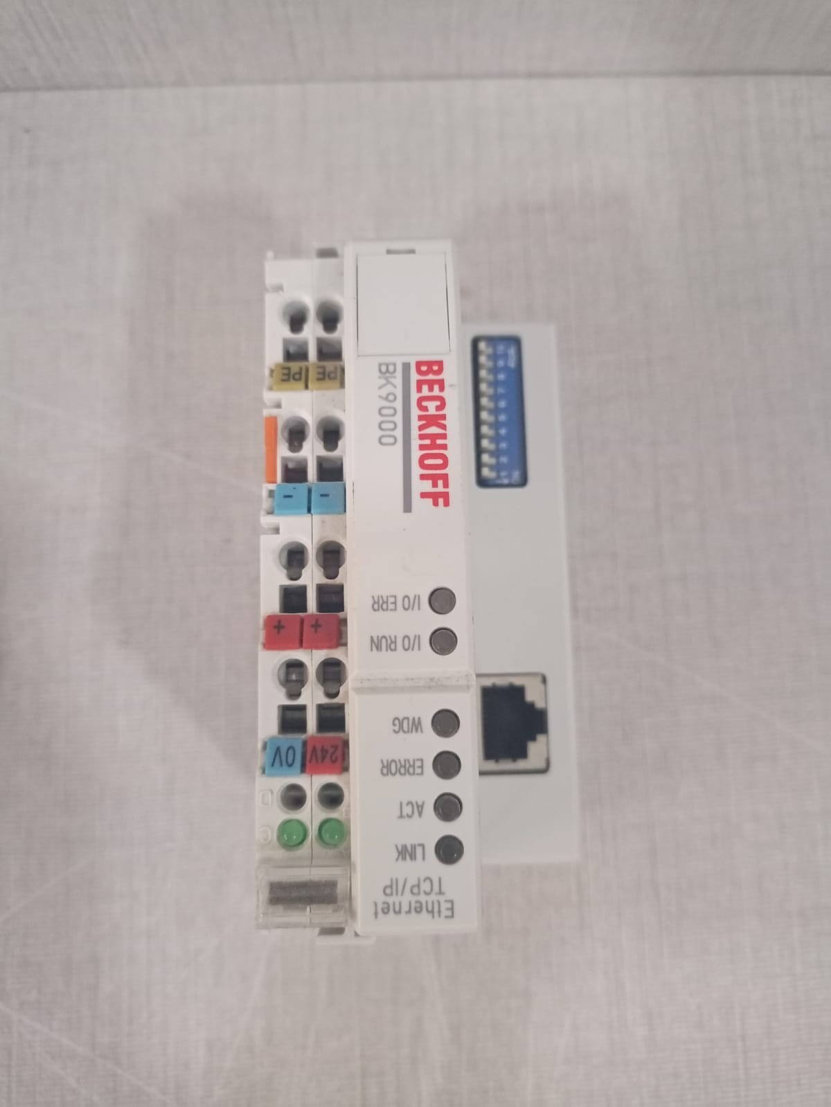 BECKHOFF BK9000 DIGITAL Ethernet Coupler Module Supply PLC 24VDC