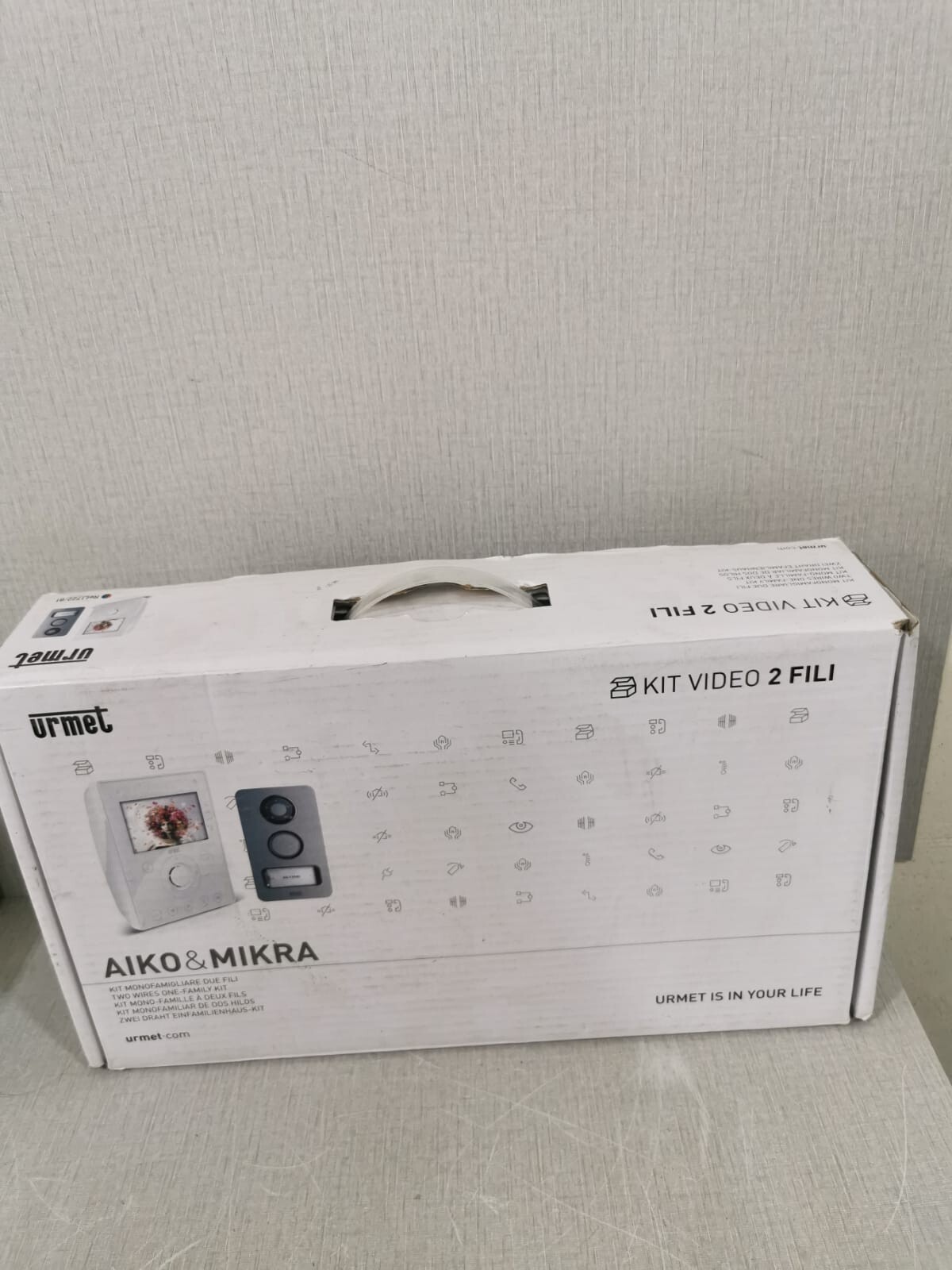 Urmet 1722/81-82 Urmet 1722/81-82 Two Wires One-Family Kit Video Door Phone System 2