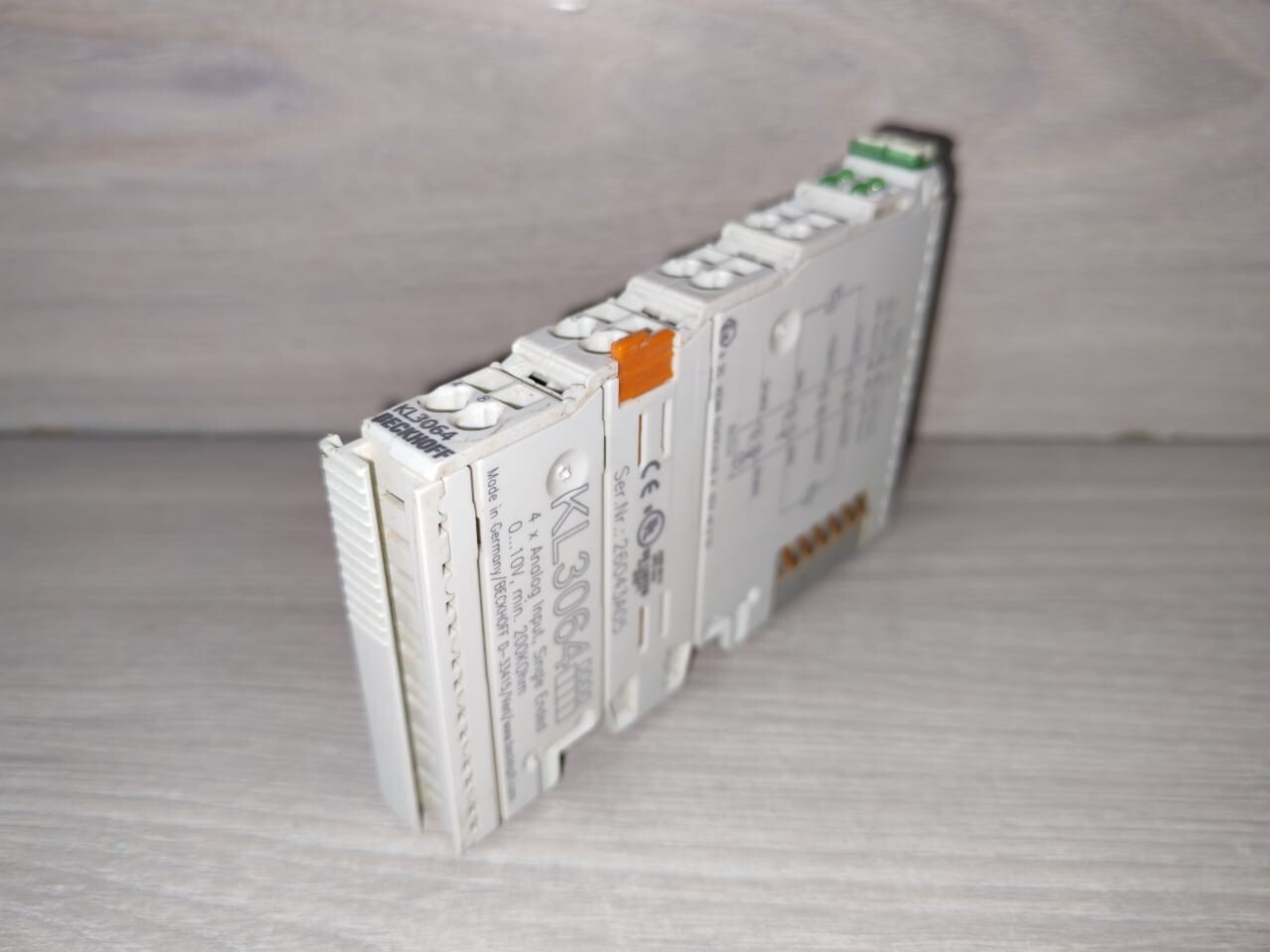 Beckhoff KL3064 BECKHOFF KL3064 Bus Terminal 4-Channel Analog Input 2