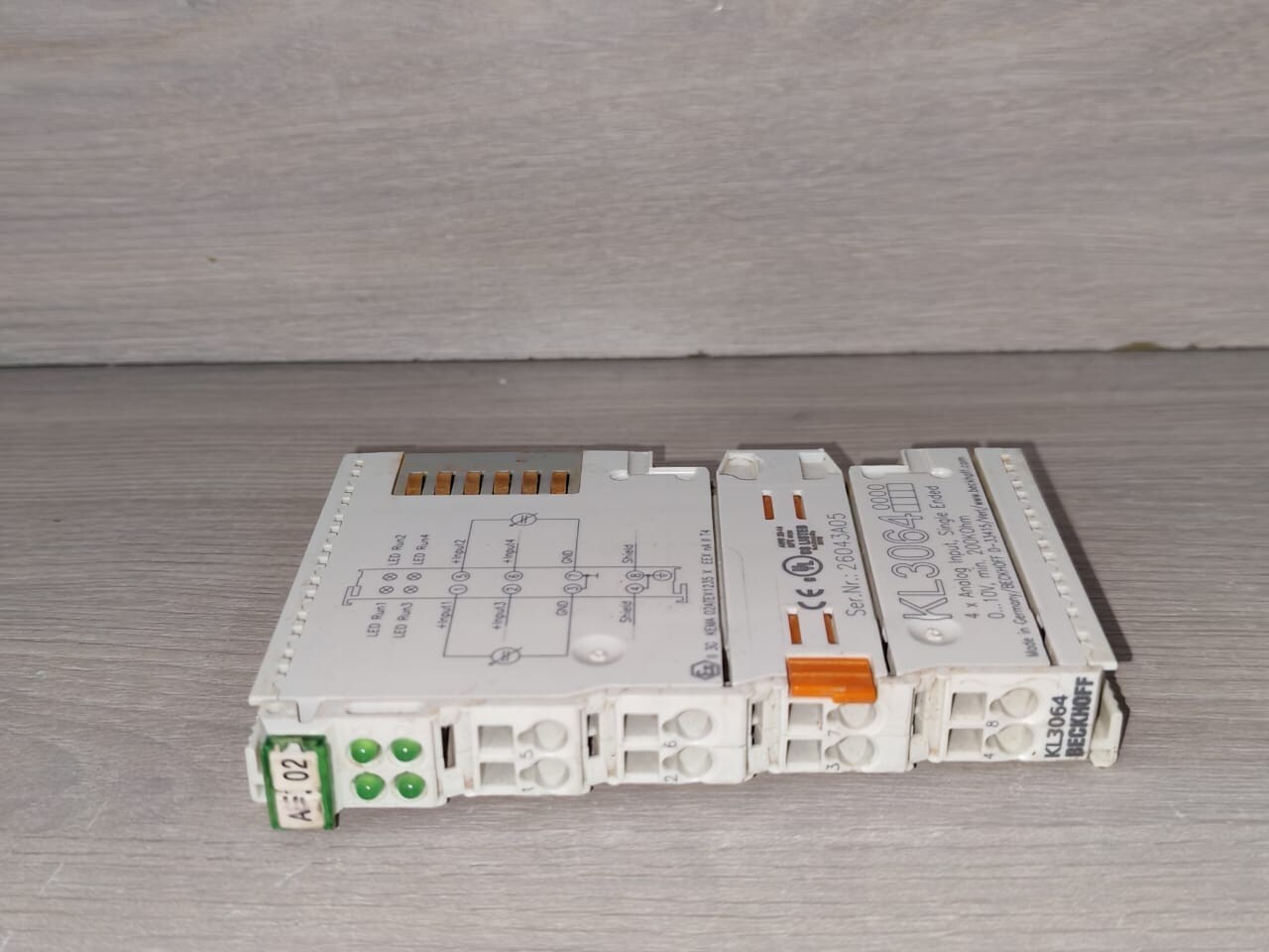 Beckhoff KL3064 BECKHOFF KL3064 Bus Terminal 4-Channel Analog Input 7