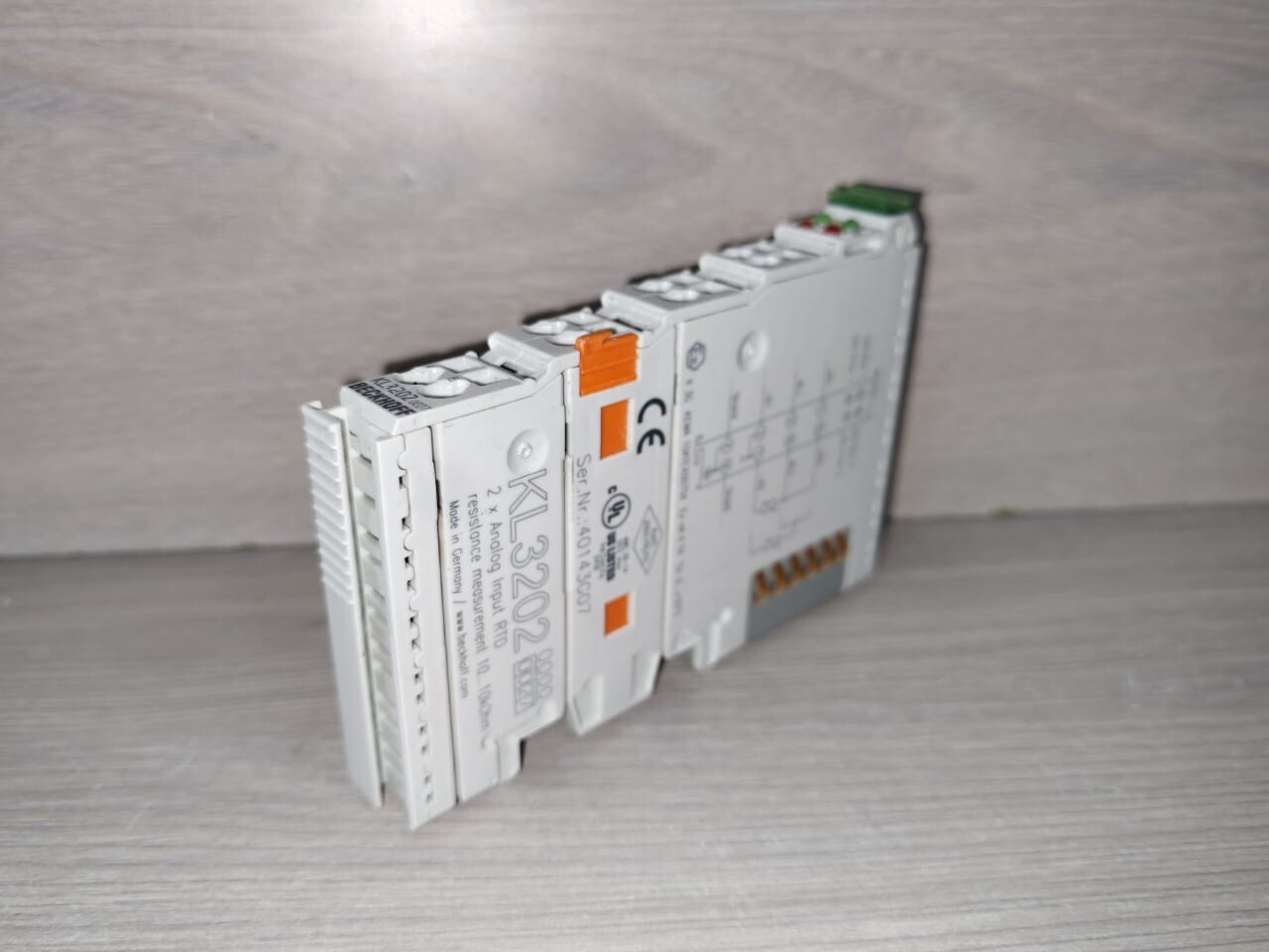 Beckhoff KL3202 BECKHOFF KL3202 2x Analog Input RTD 2