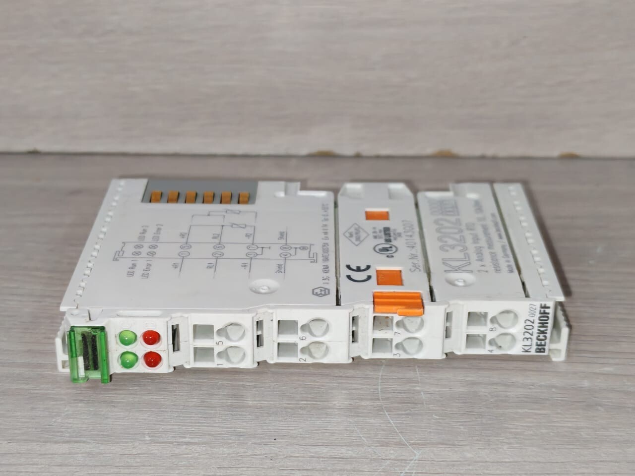 Beckhoff KL3202 BECKHOFF KL3202 2x Analog Input RTD 7