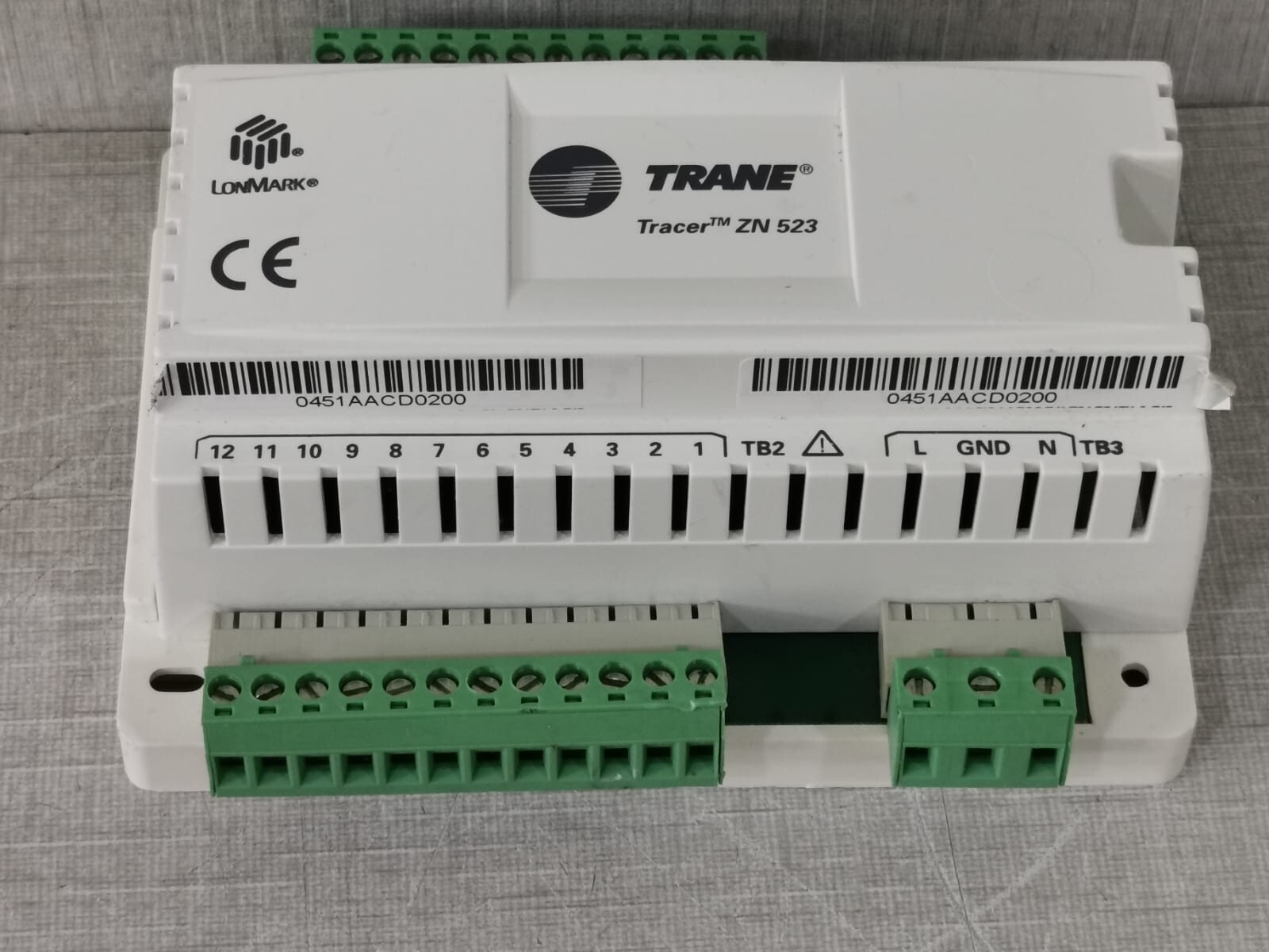 TRANE / LonMark 5709-2509-002 TRANE TRACER ZN523 Zone Controller 5709-2509-002 by LonMark V2.1/SV1.00 4