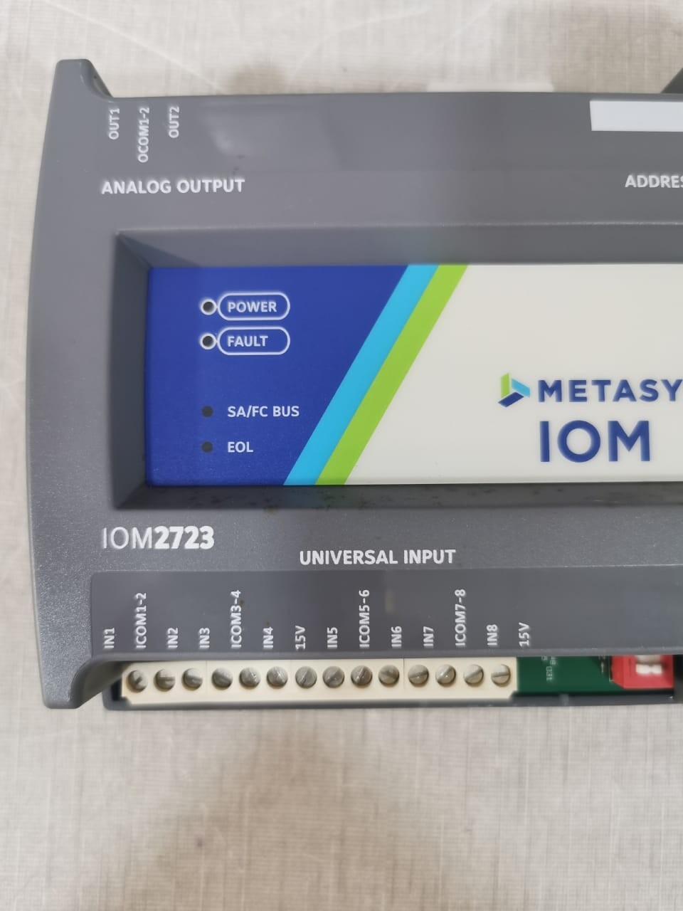 Johnson Controls MS-IOM2723-0 Johnson Controls Metasys MS-IOM2723-0 Input/output Module / IOM2723 2